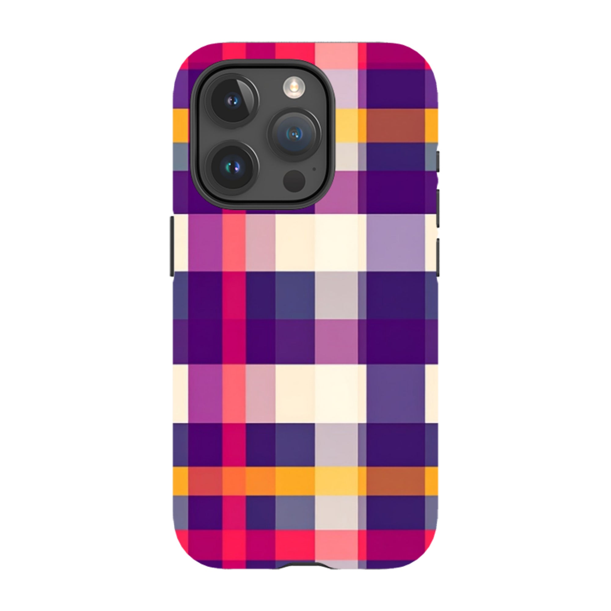iPhone MagSafe Tough Case - Durban Gingham