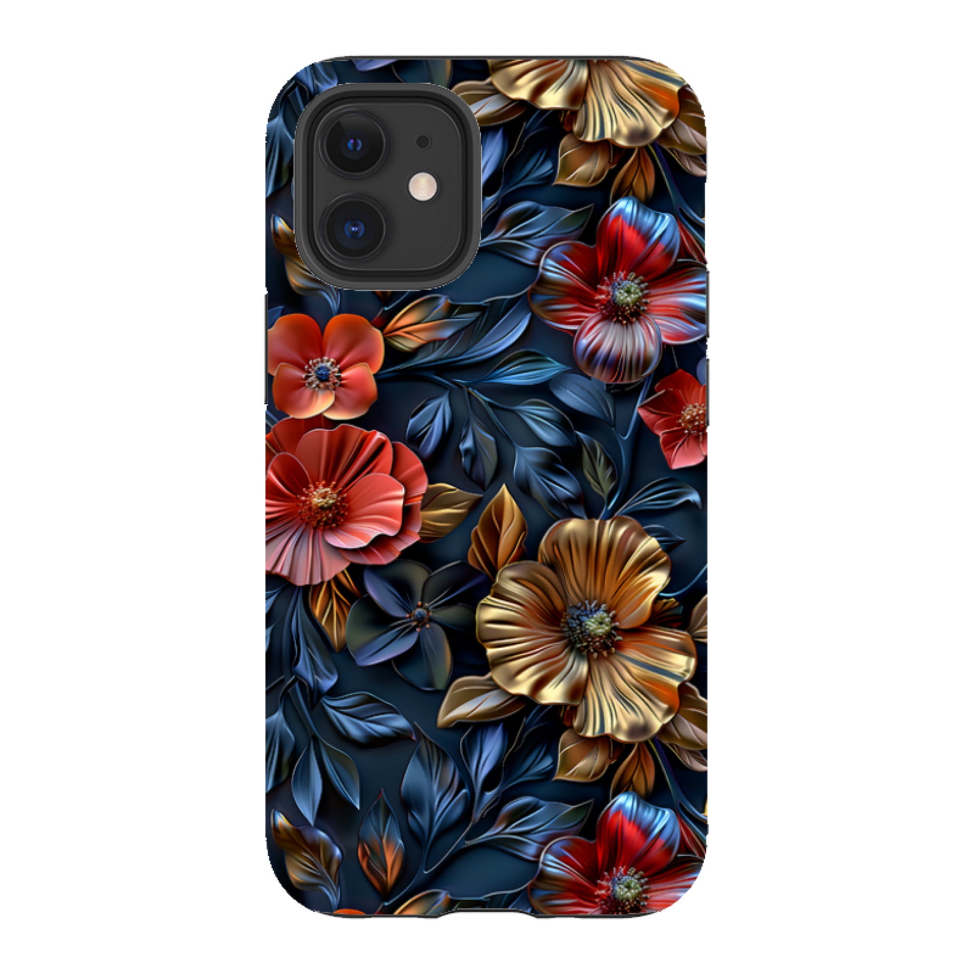 iPhone Tough Case -Cascade Floral