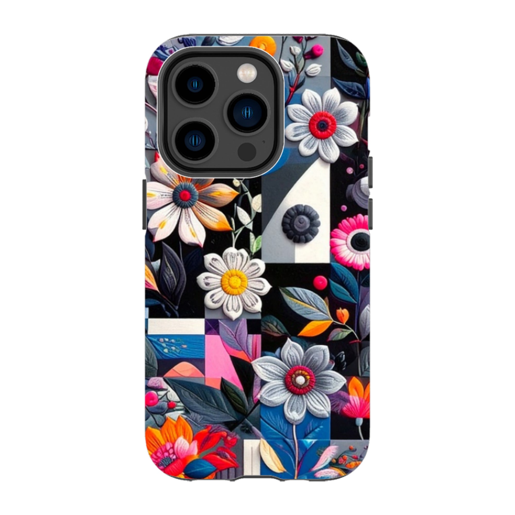 iPhone Tough Case - Summer Petal Garden