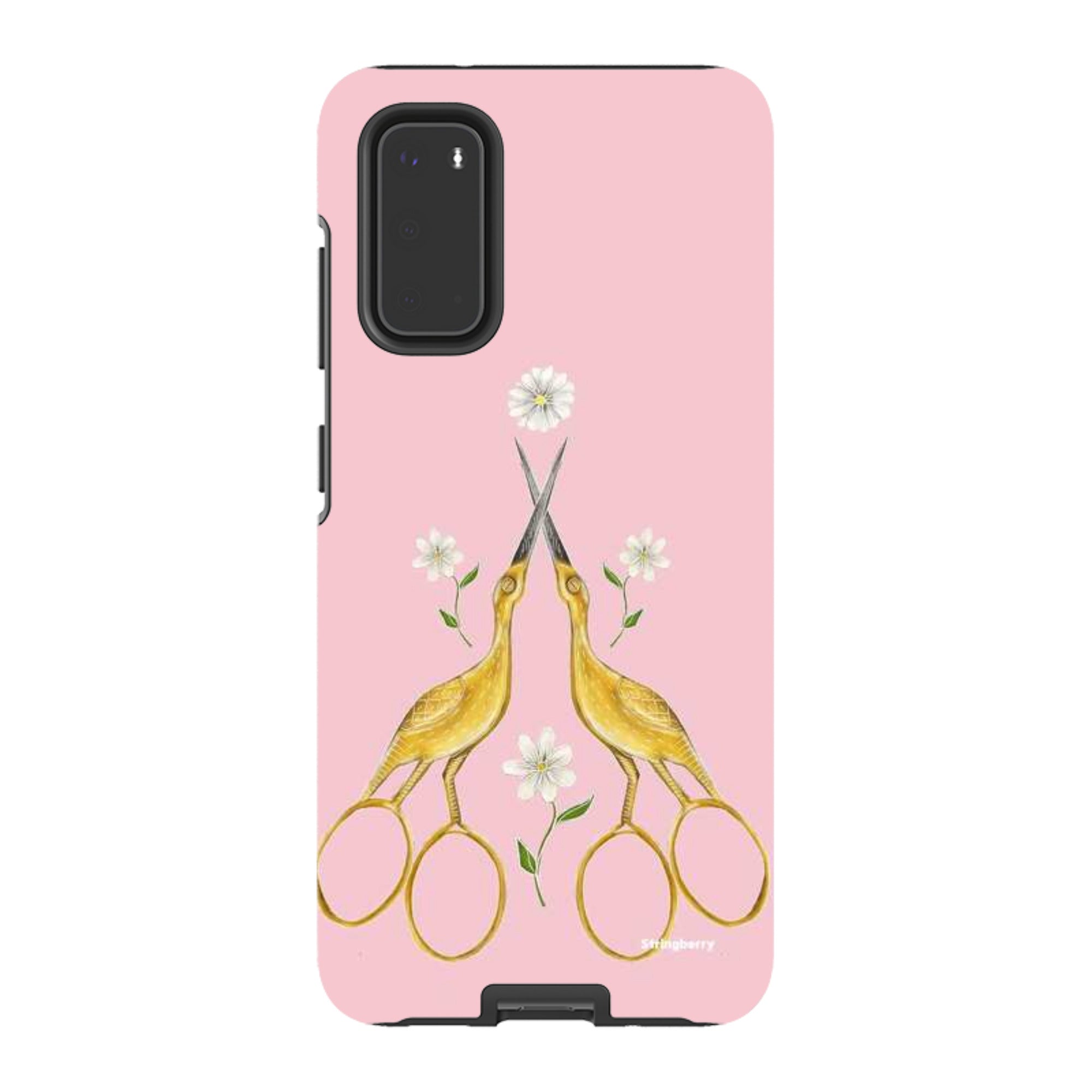 Samsung Tough Case - Heron Scissors By Catherine Rowe