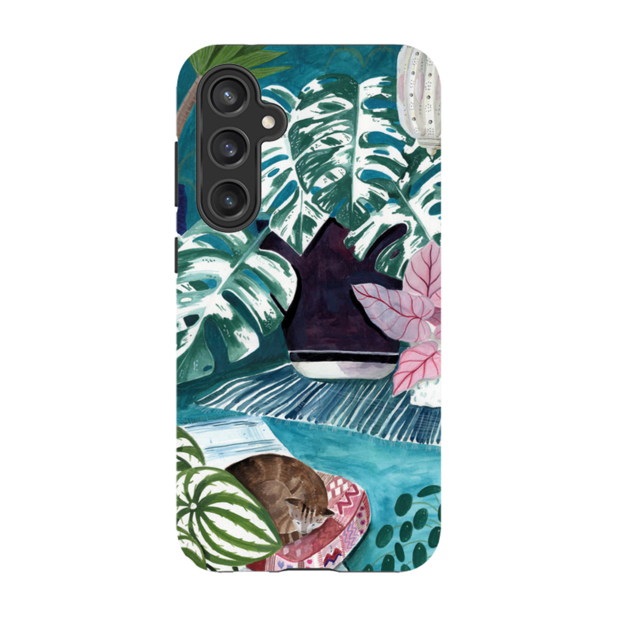 Samsung Tough Case - Blue Interior By Bex Parkin