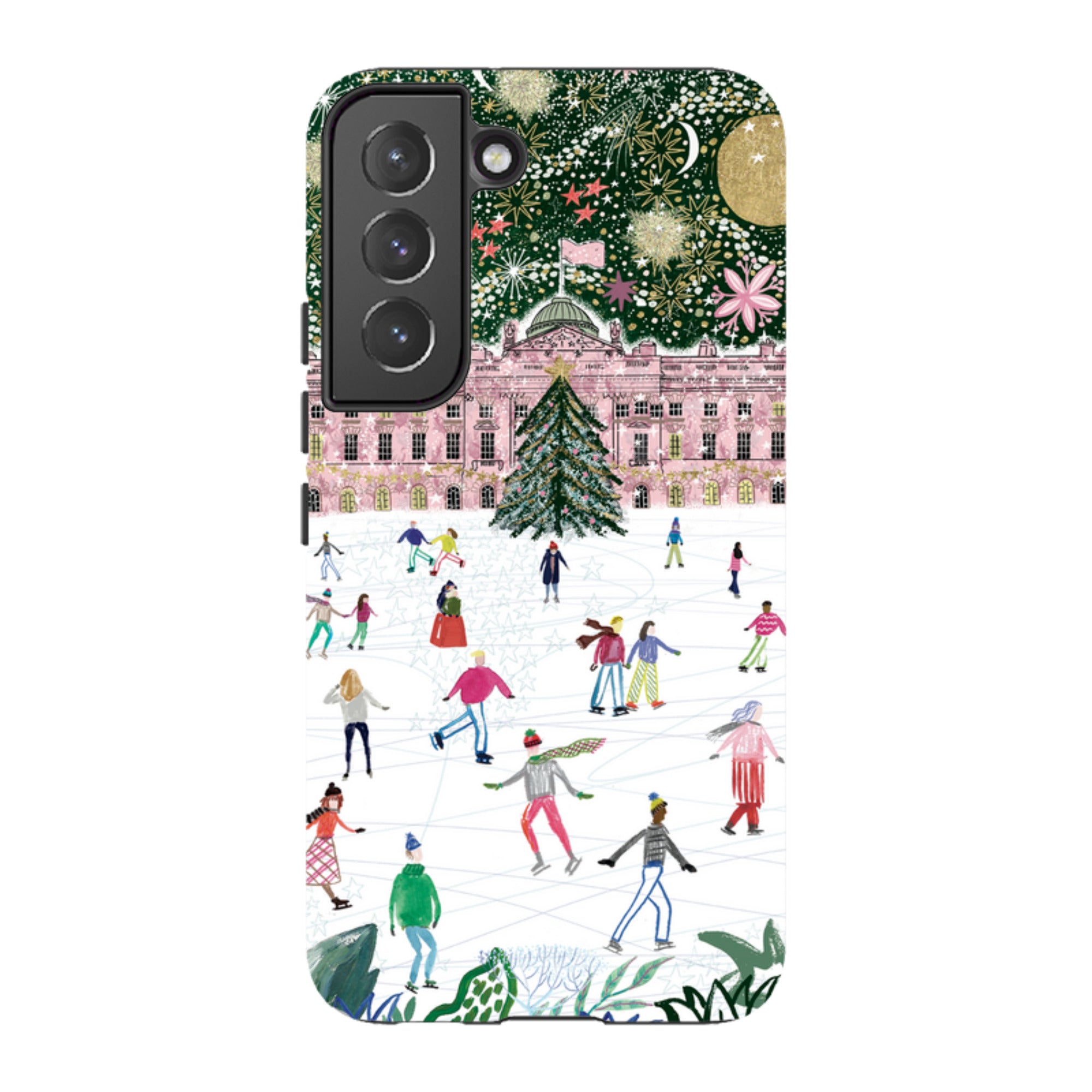 Samsung Tough Case - Skating At Somerset House By Emma Frances Grant