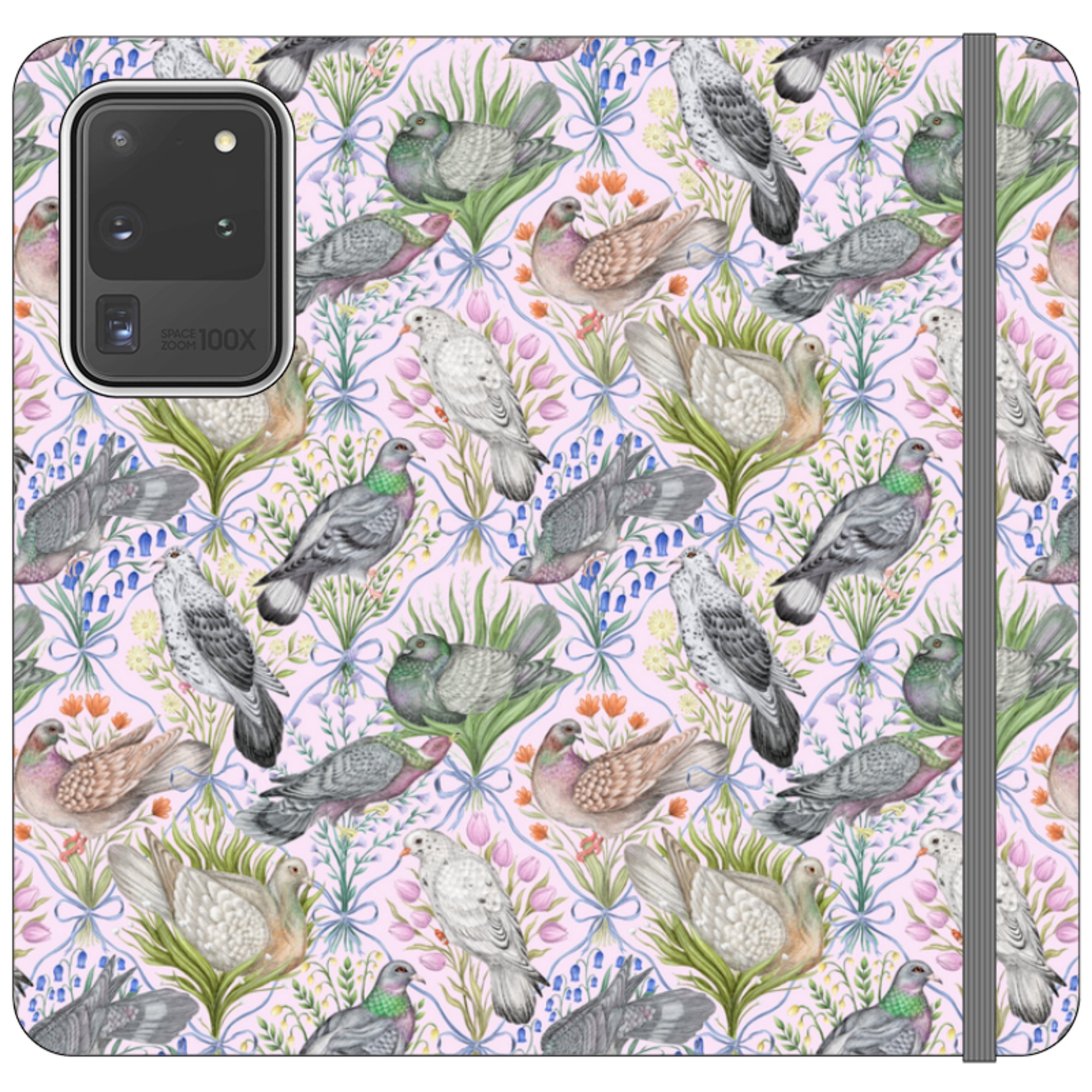 Pigeon Pals Wallet Case By Catherine Rowe