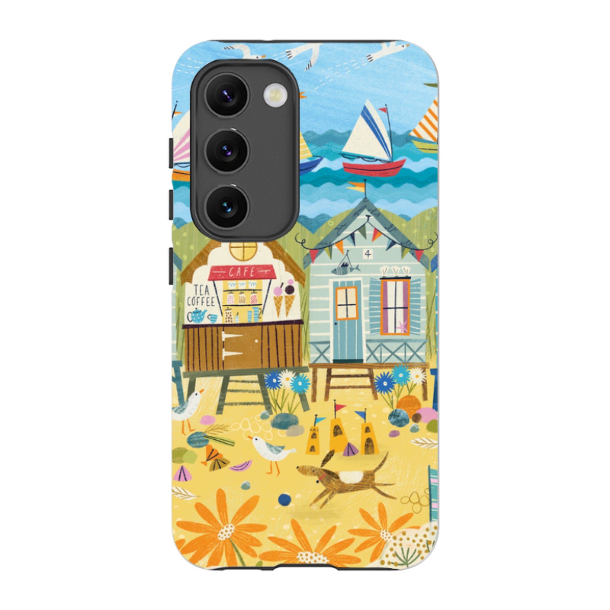 Samsung Tough  Case - Beachy Days 2 By Ali Brookes