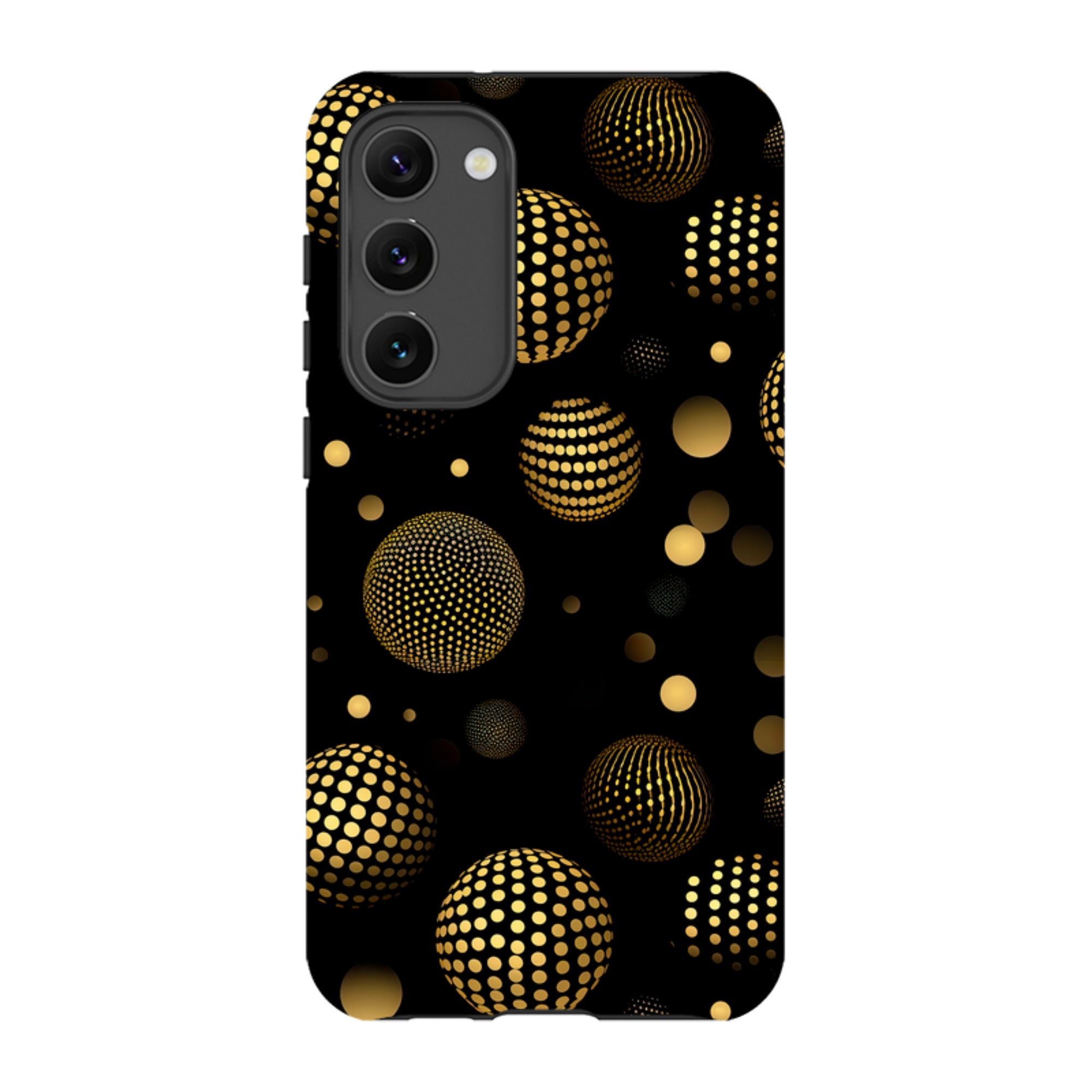 Samsung Tough Case - Dark Polka