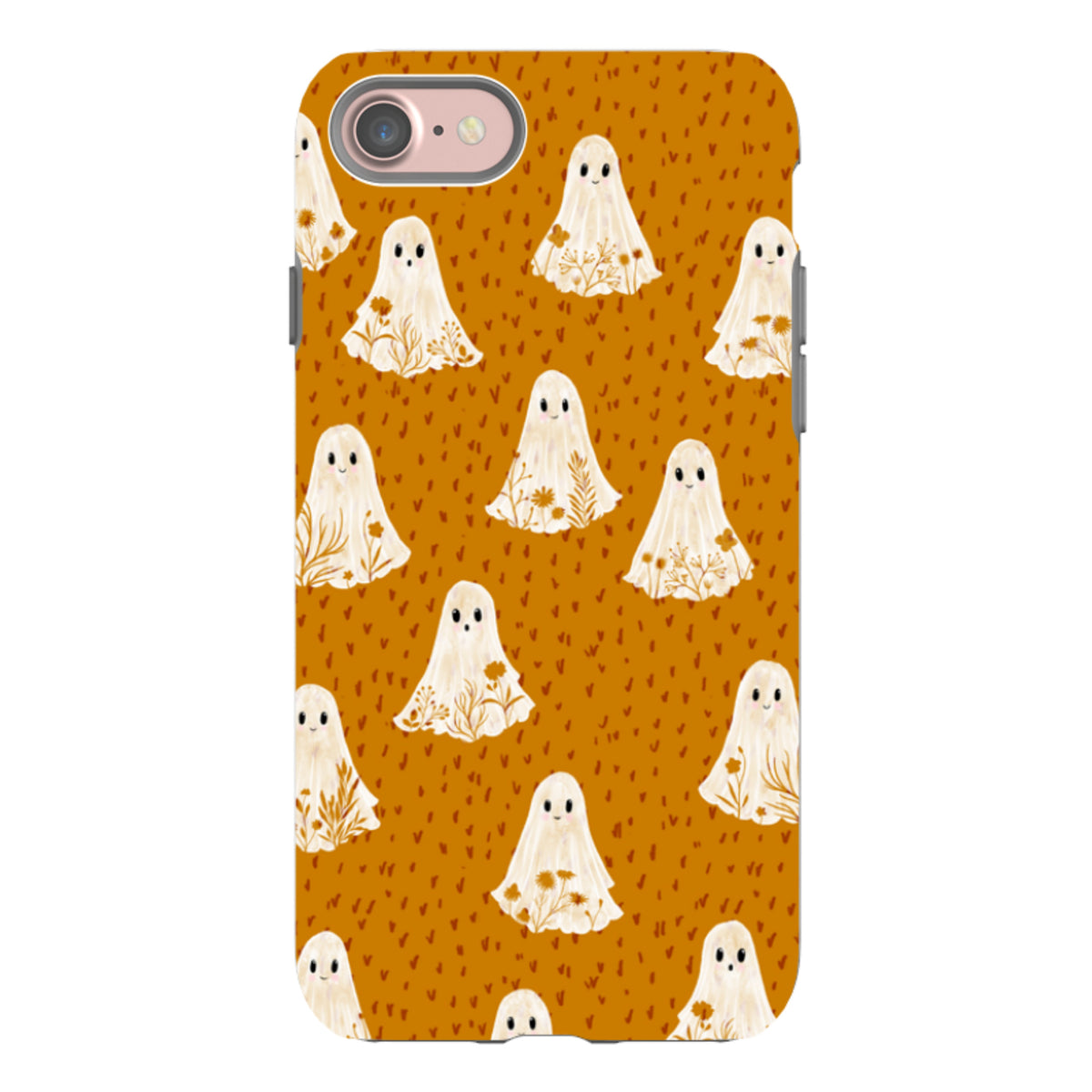 iPhone Tough Case - Floral Ghosts - Spice By Katherine Quinn