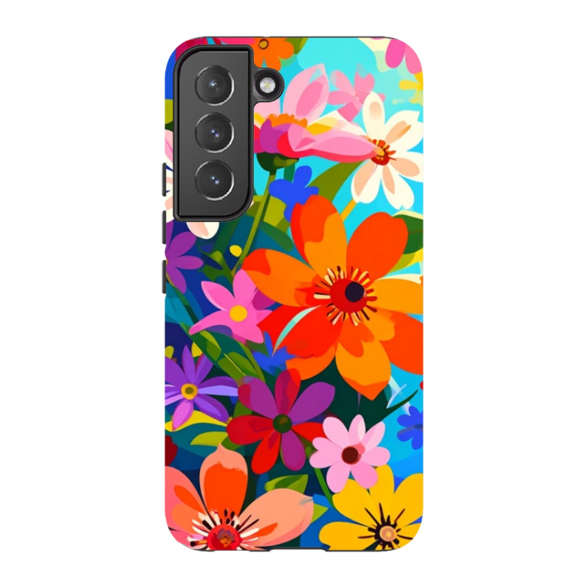 Samsung Tough Case - Rainbow Floral
