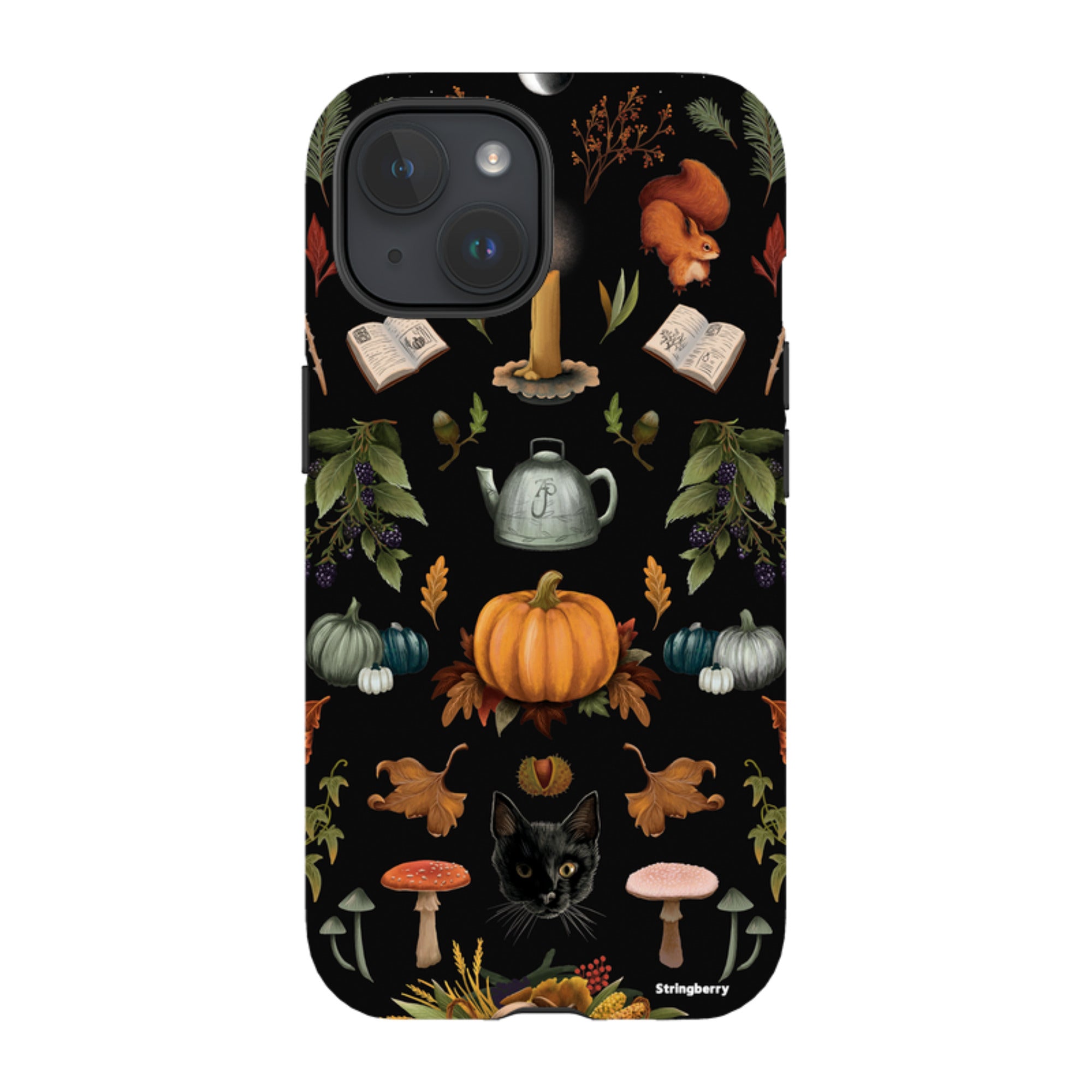 iPhone Tough Case - Autumn Pattern II By Anna Stead