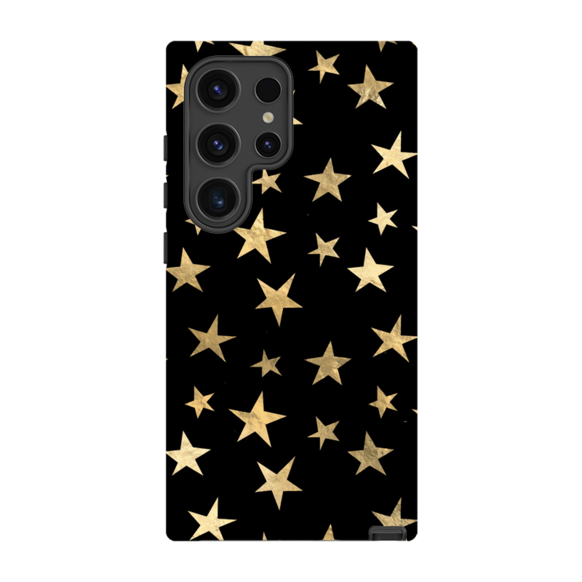 Samsung Tough Case - Black and Gold Stars
