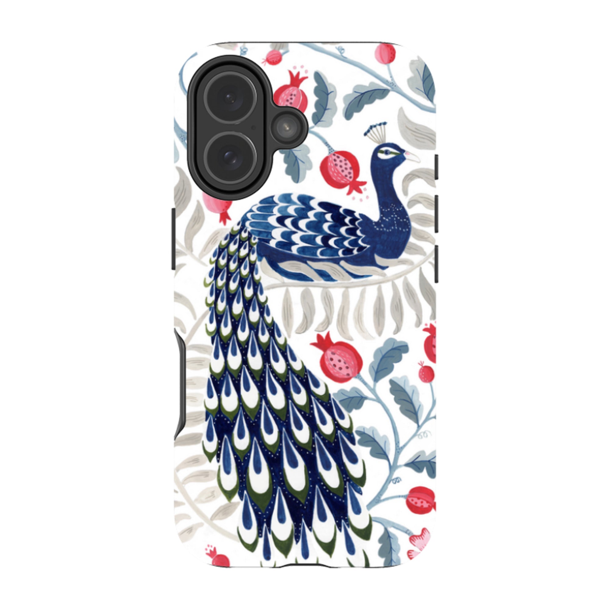 iPhone Tough Case - Peacock By Bex Parkin