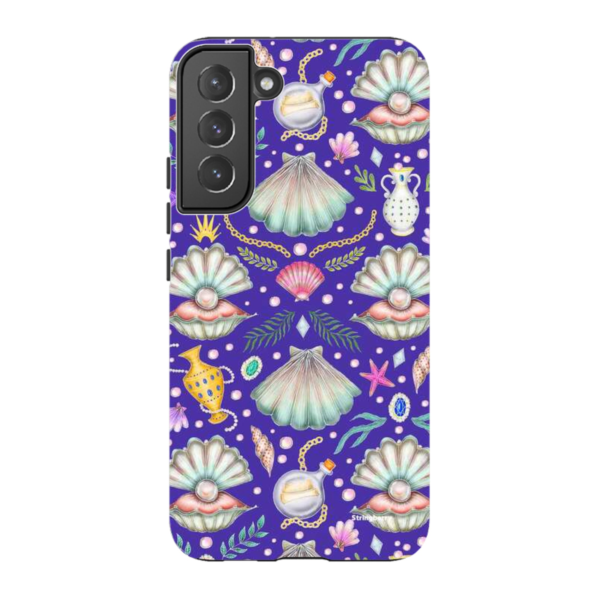 Samsung Tough Case - Pearl's Fantasy Indigo By Catherine Rowe