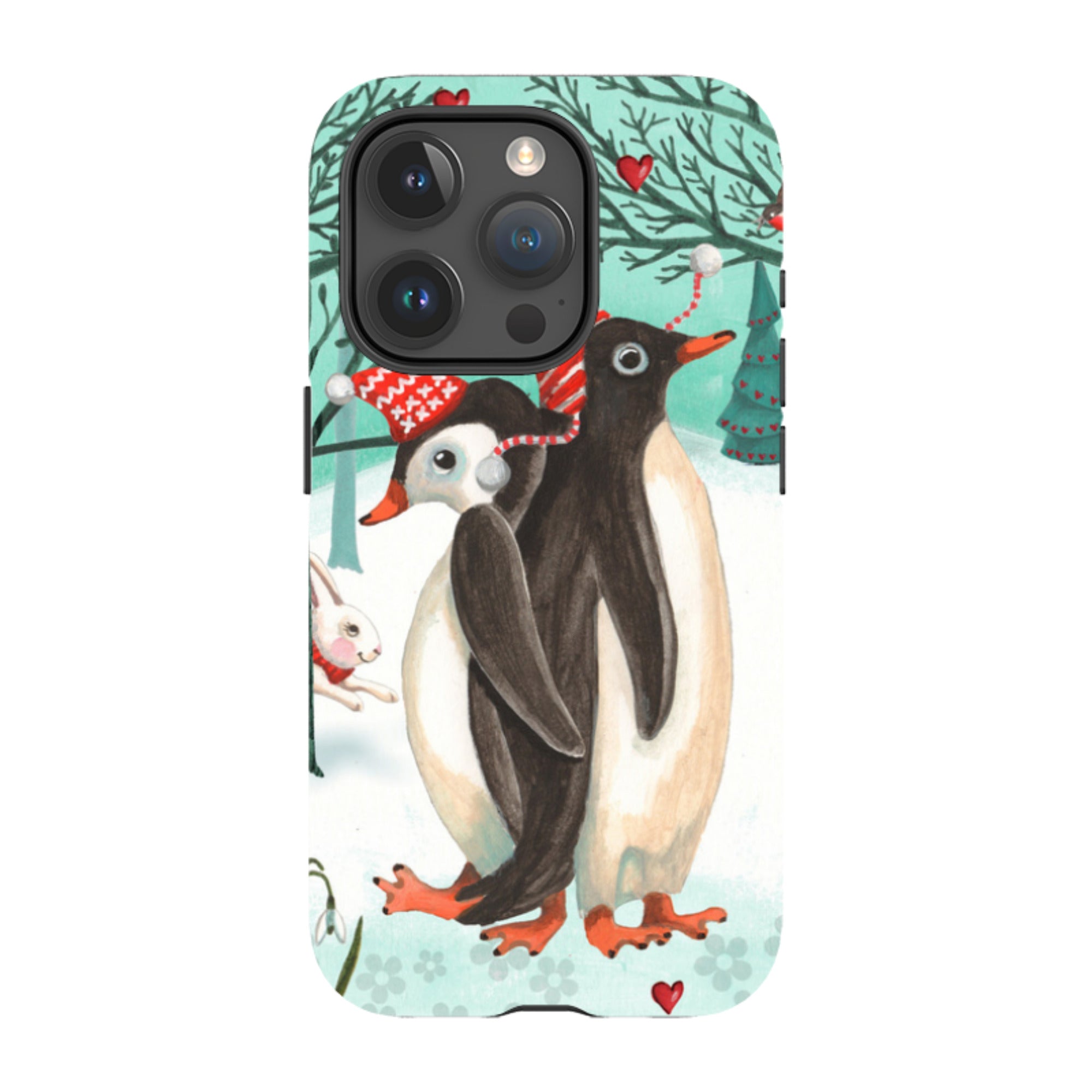iPhone MagSafe Tough Case -  Winter Together By Caroline Bonne Muller