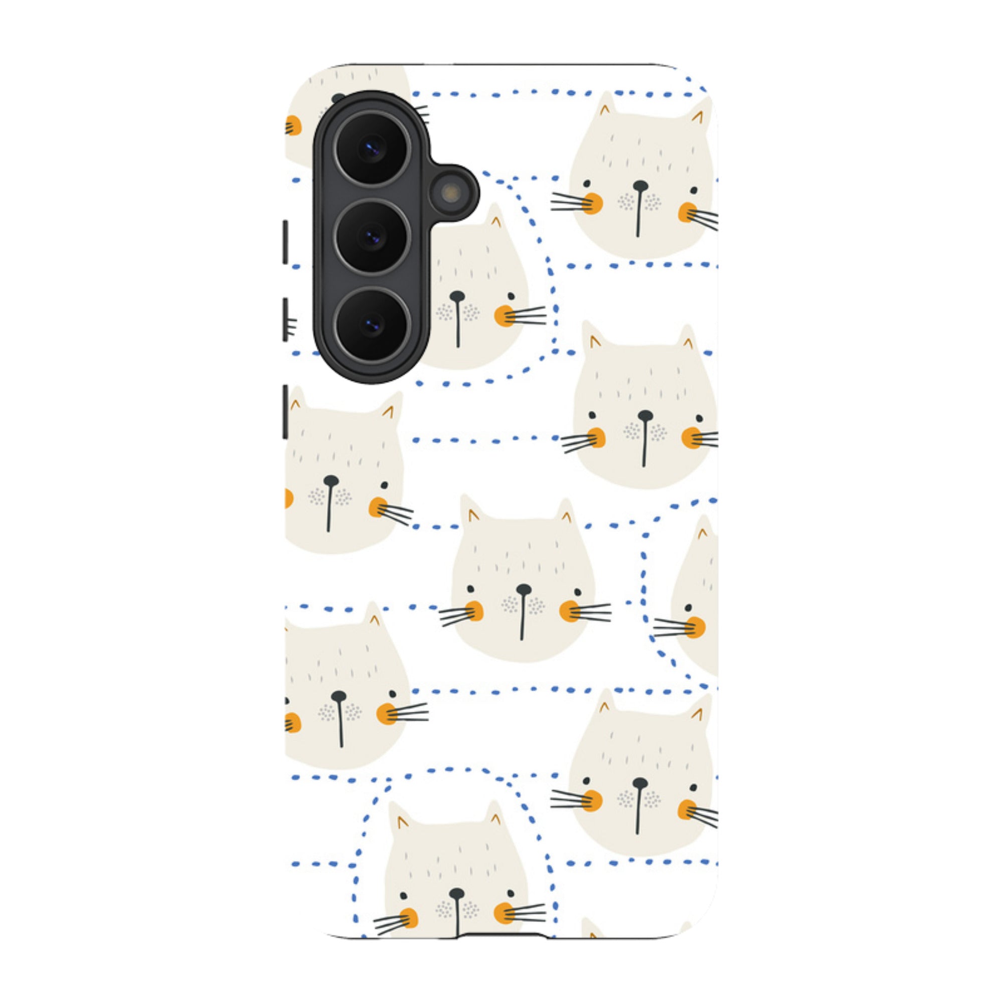 Samsung Tough Case - Cat Tiles