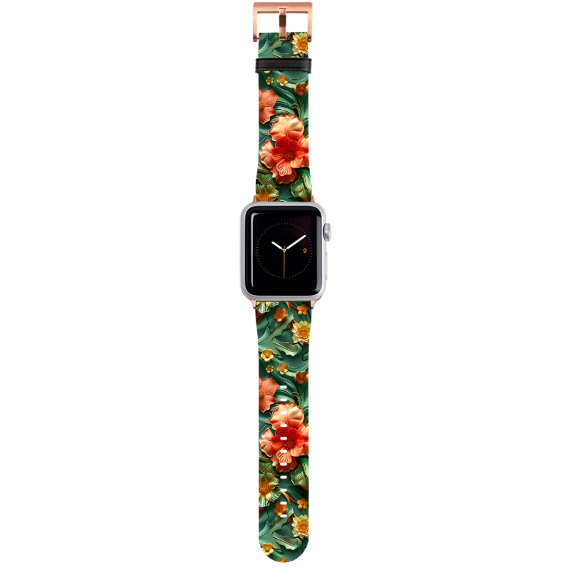Jade Floral Apple Watch Strap
