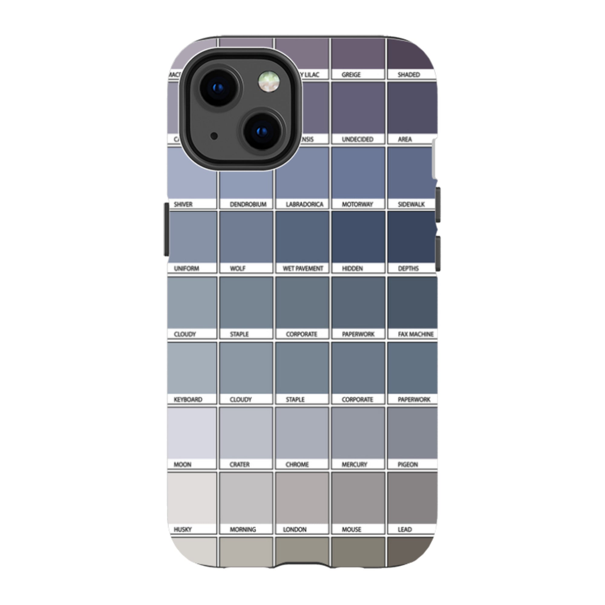 iPhone MagSafe Tough Case -  Grey Chromology By Kitty Joseph