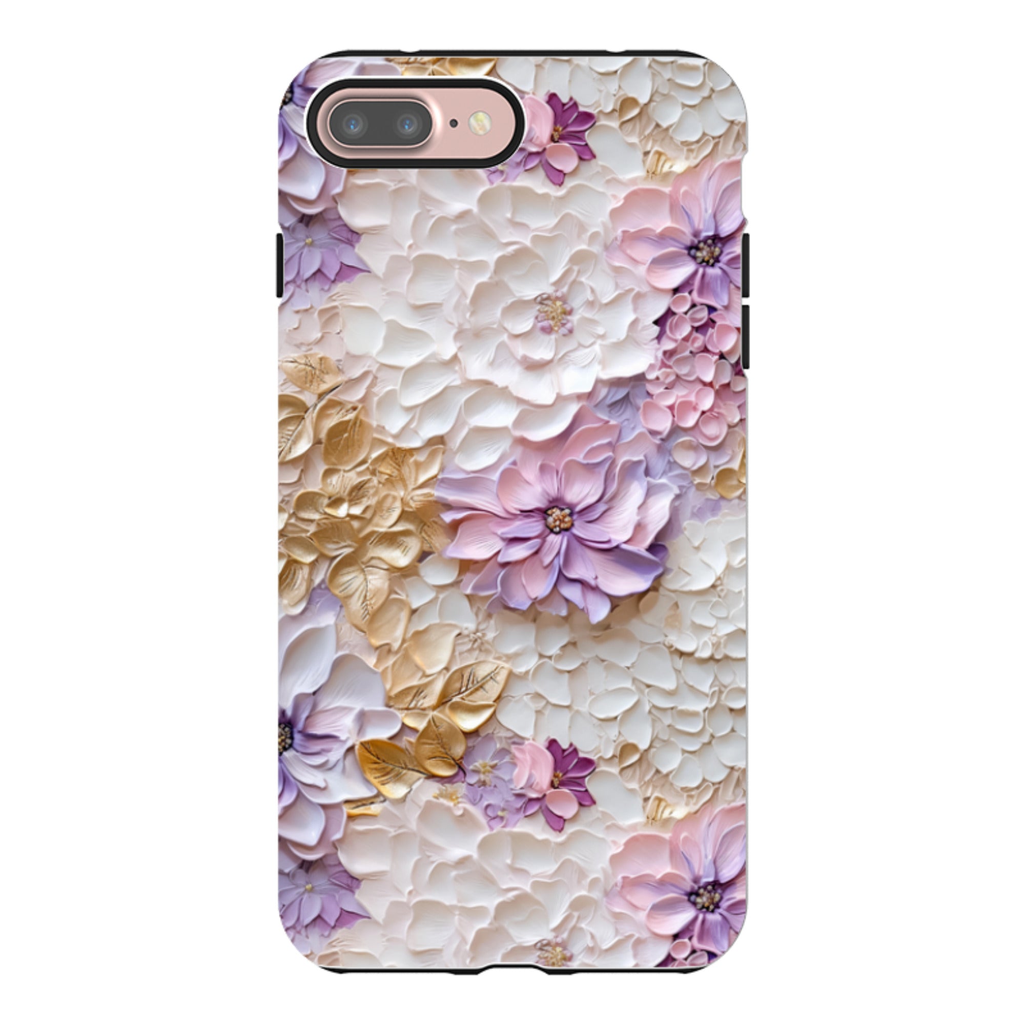 iPhone Tough Case -Gold & Mauve