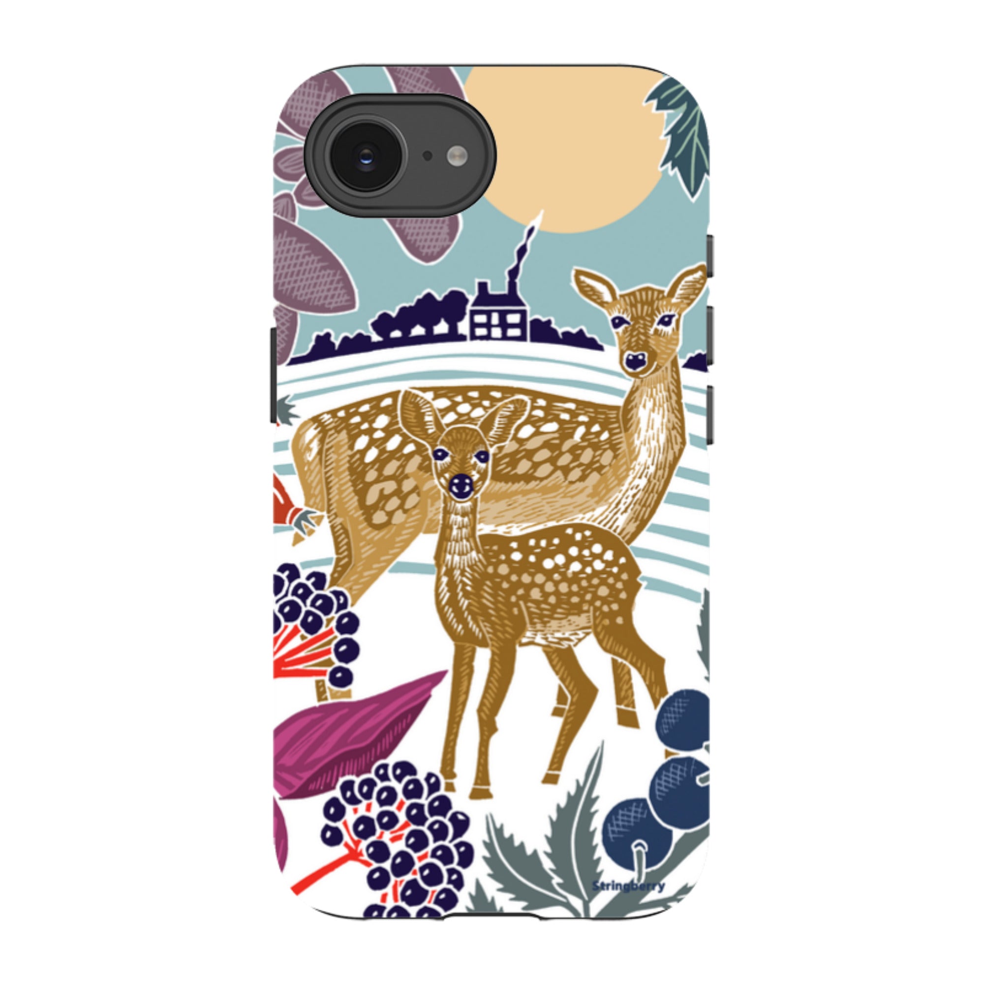 iPhone Tough Case - Deer By Kate Heiss