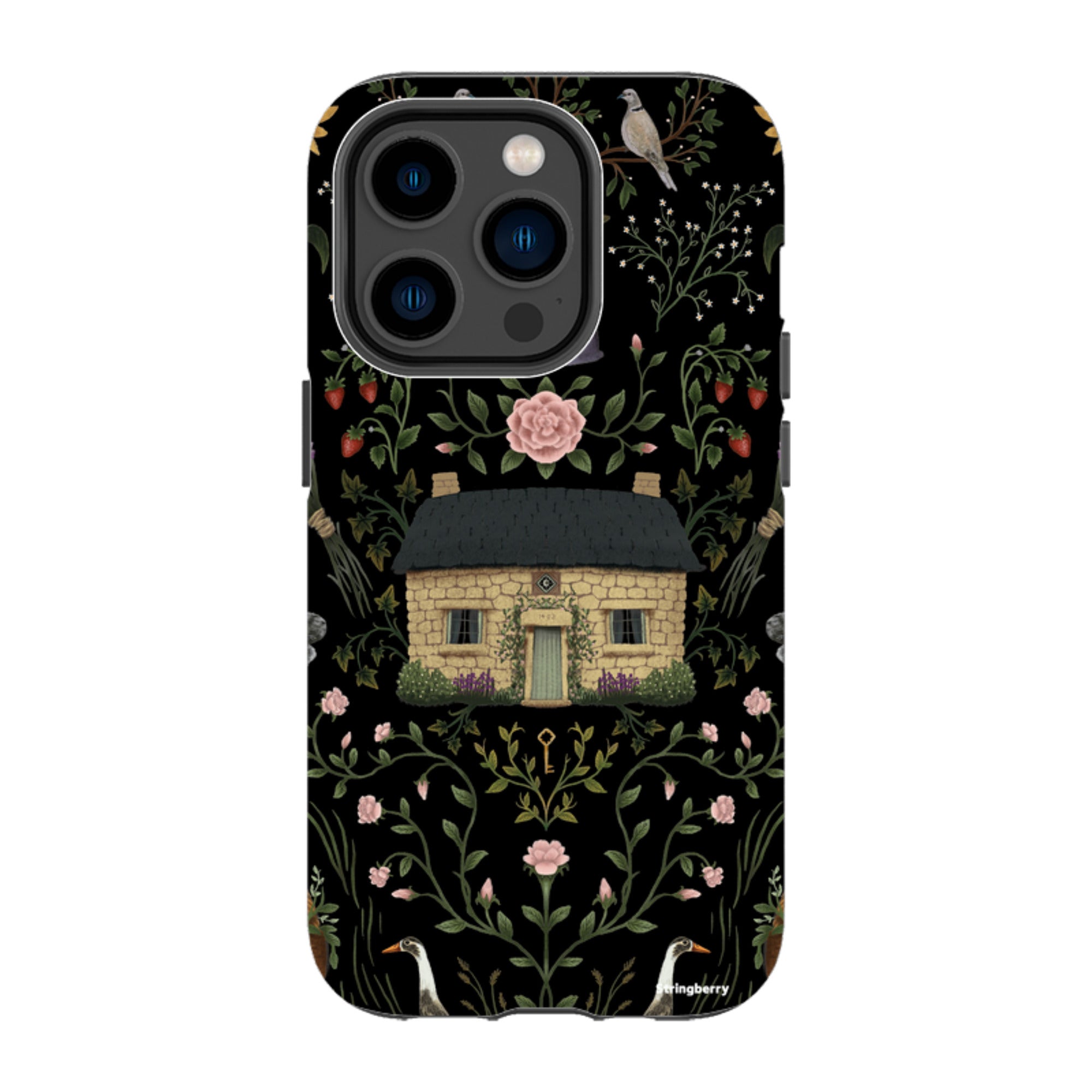 iPhone Tough Case - Cottage By Anna Stead