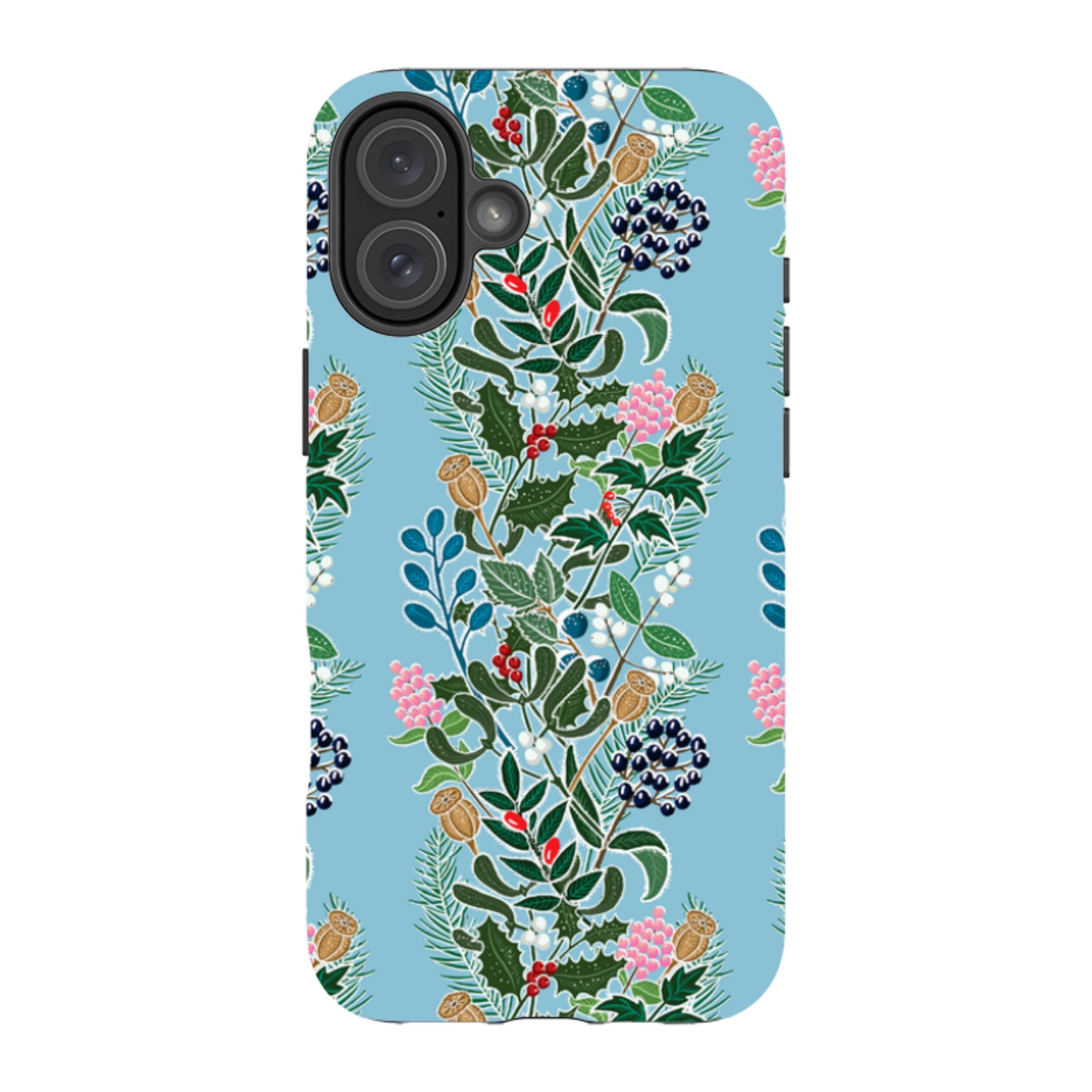 iPhone Tough Case - Winter Hedge-2 By kate Heiss
