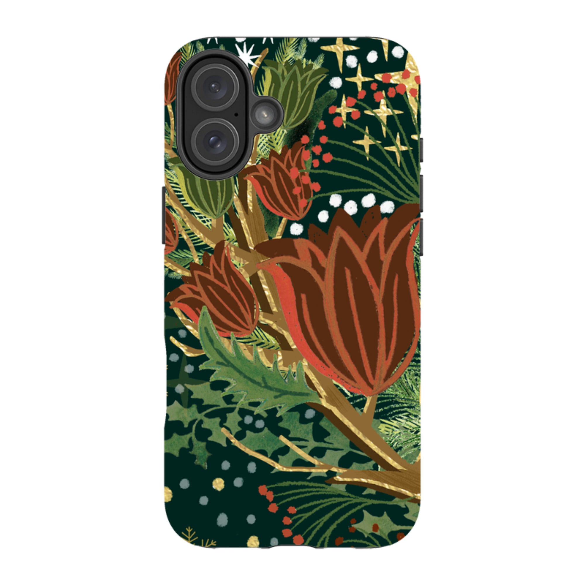 iPhone Tough Case - Winter Deer II By Emma Frances Grant