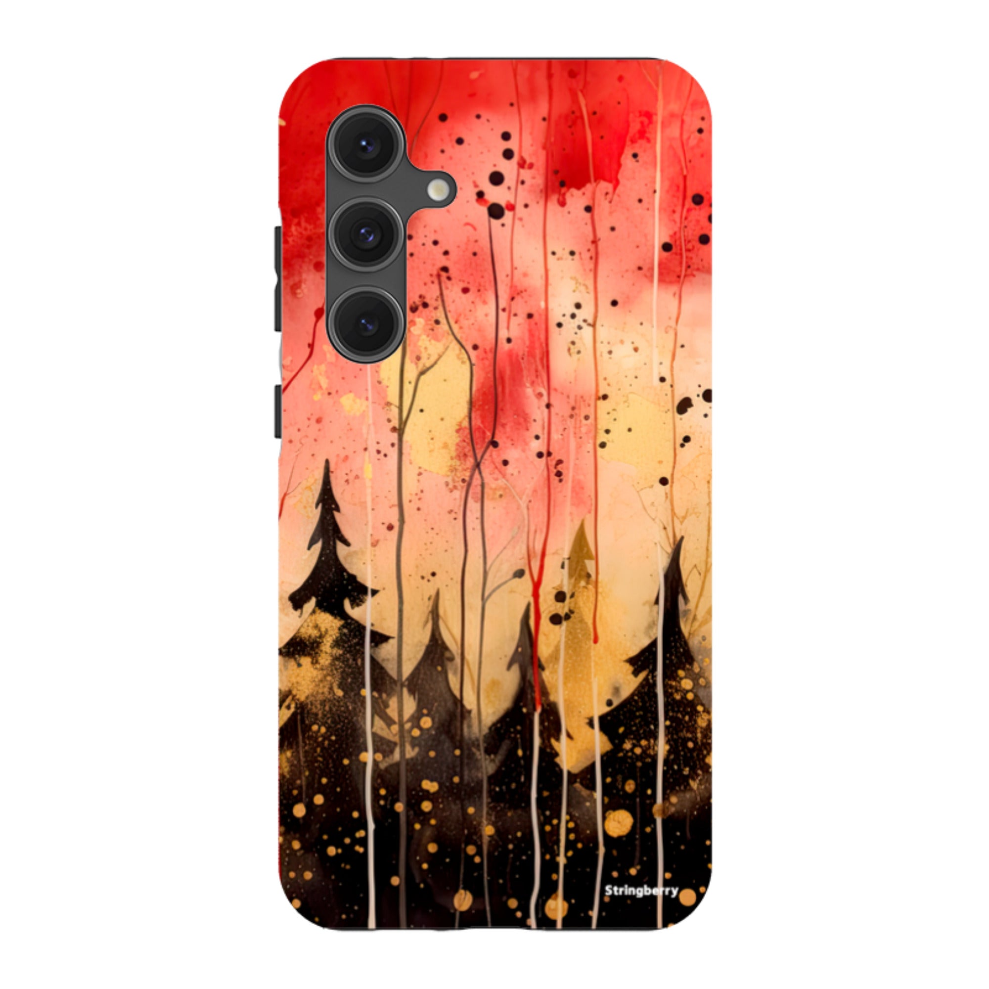 Samsung Tough Case - Watercolour Winter Forest