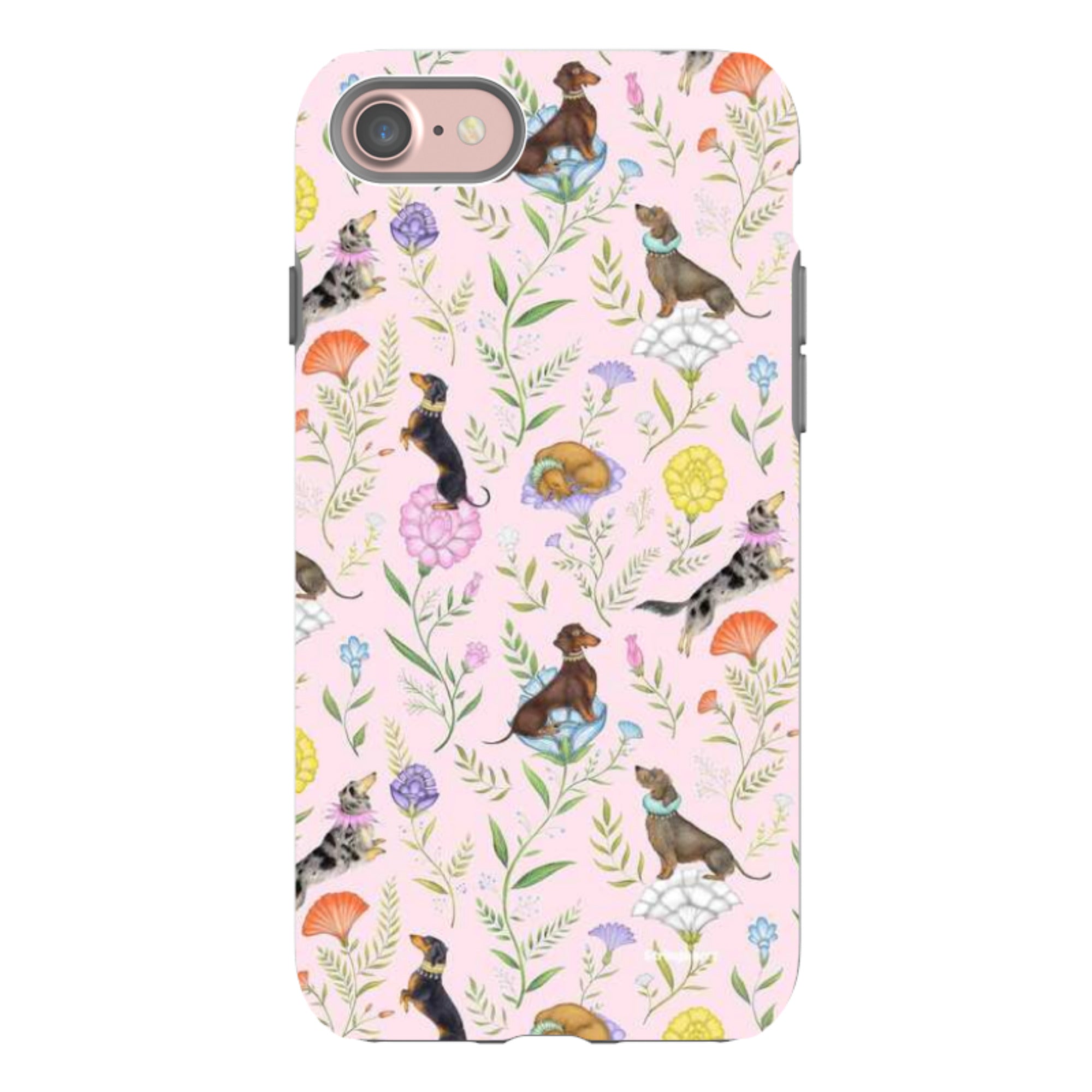 iPhone Tough Case - Doxy Day Afternoon Petal By Catherine Rowe