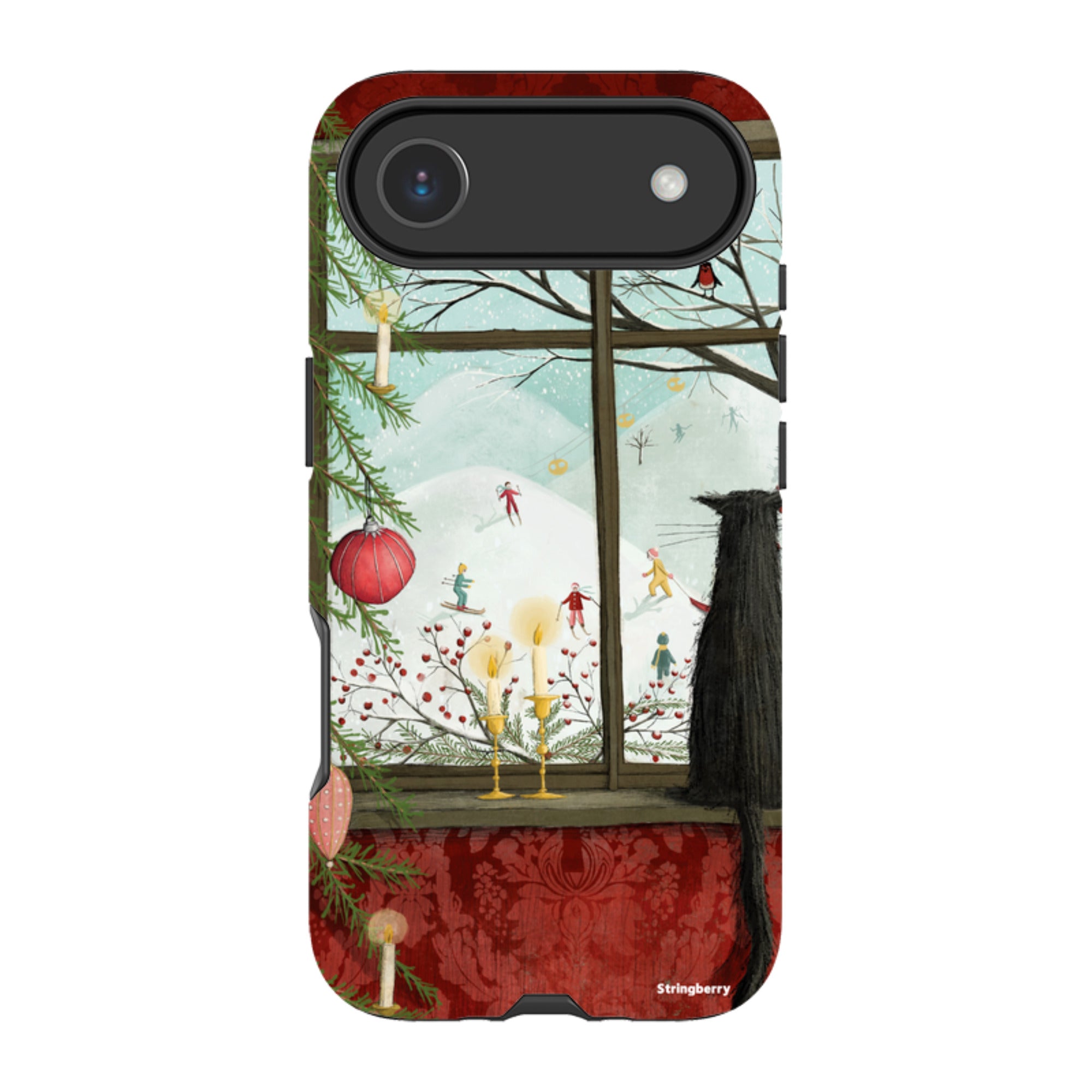 iPhone MagSafe Tough Case - Christmas Window By Maja Lindberg
