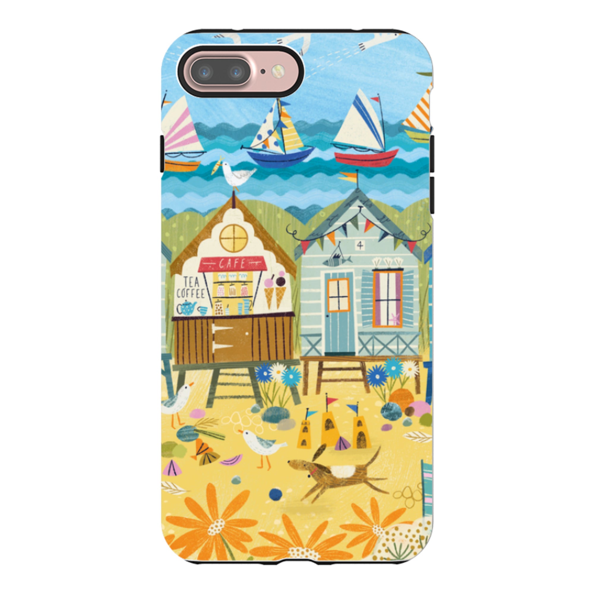 iPhone Case - Beachy Days 2 By Ali Brookes