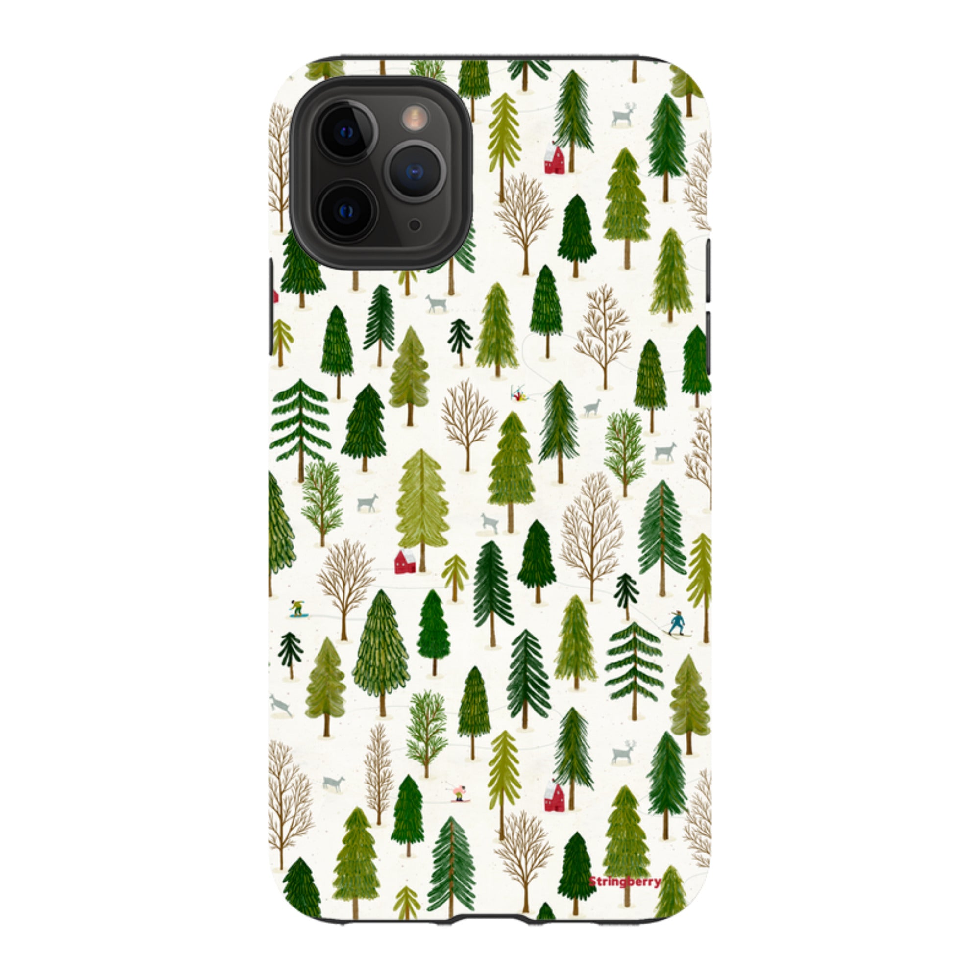 iPhone Tough Case - Winter Landscape IV By Katherine Quinn