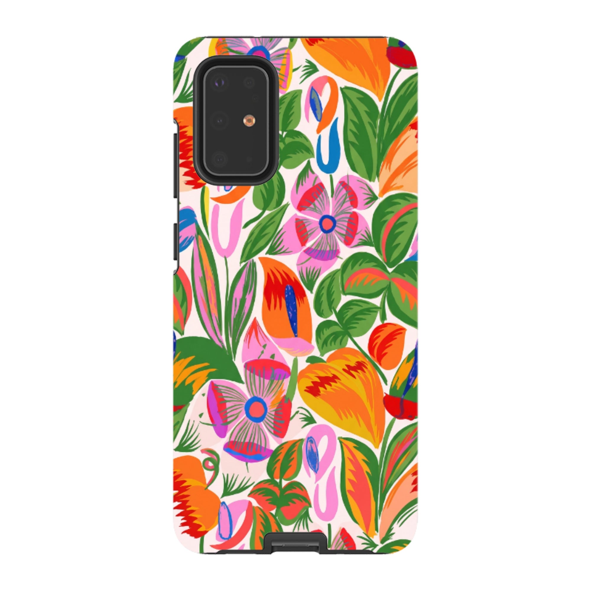 Samsung Tough Case - Vintage Tropical Floral