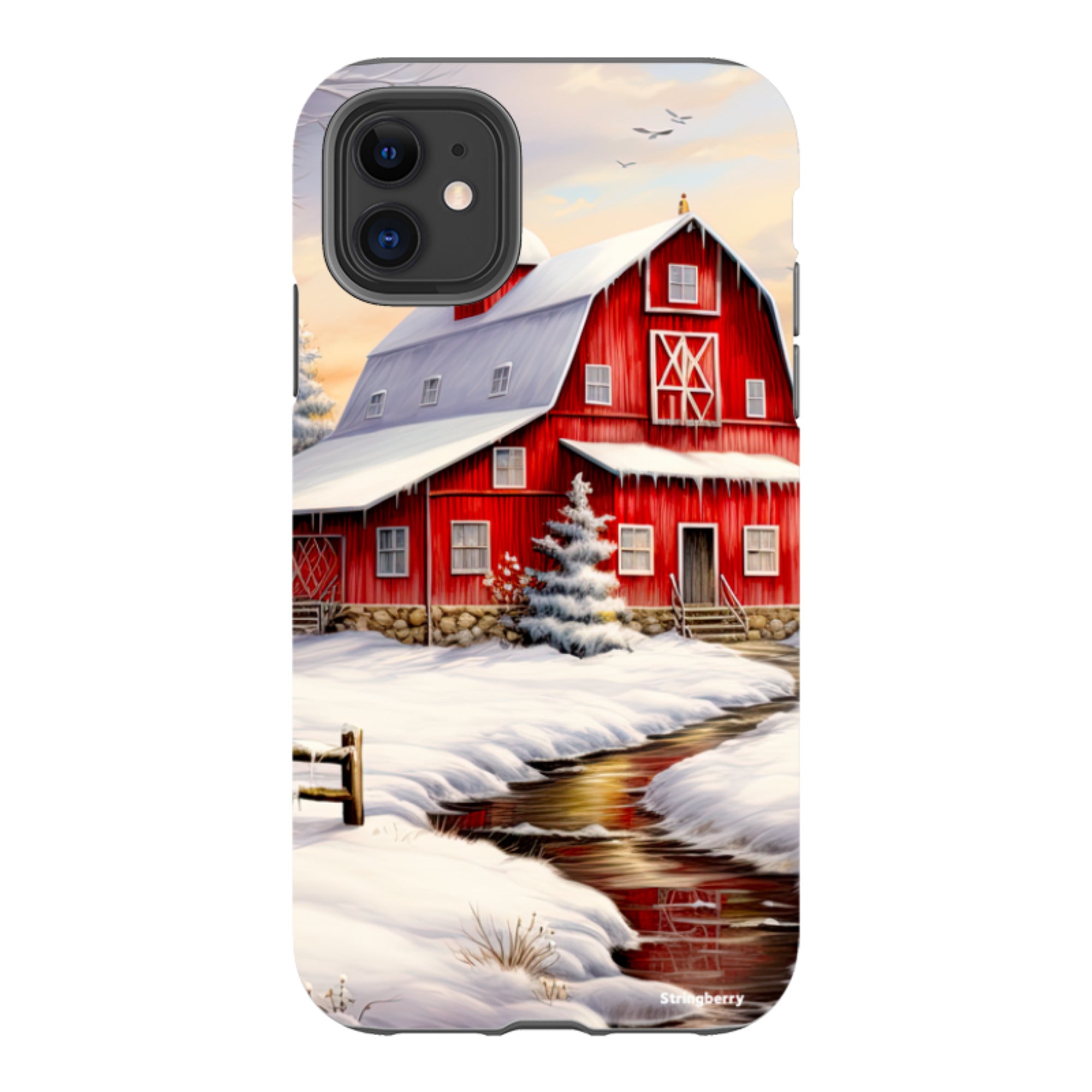 iPhone Tough Case - Winter Barn