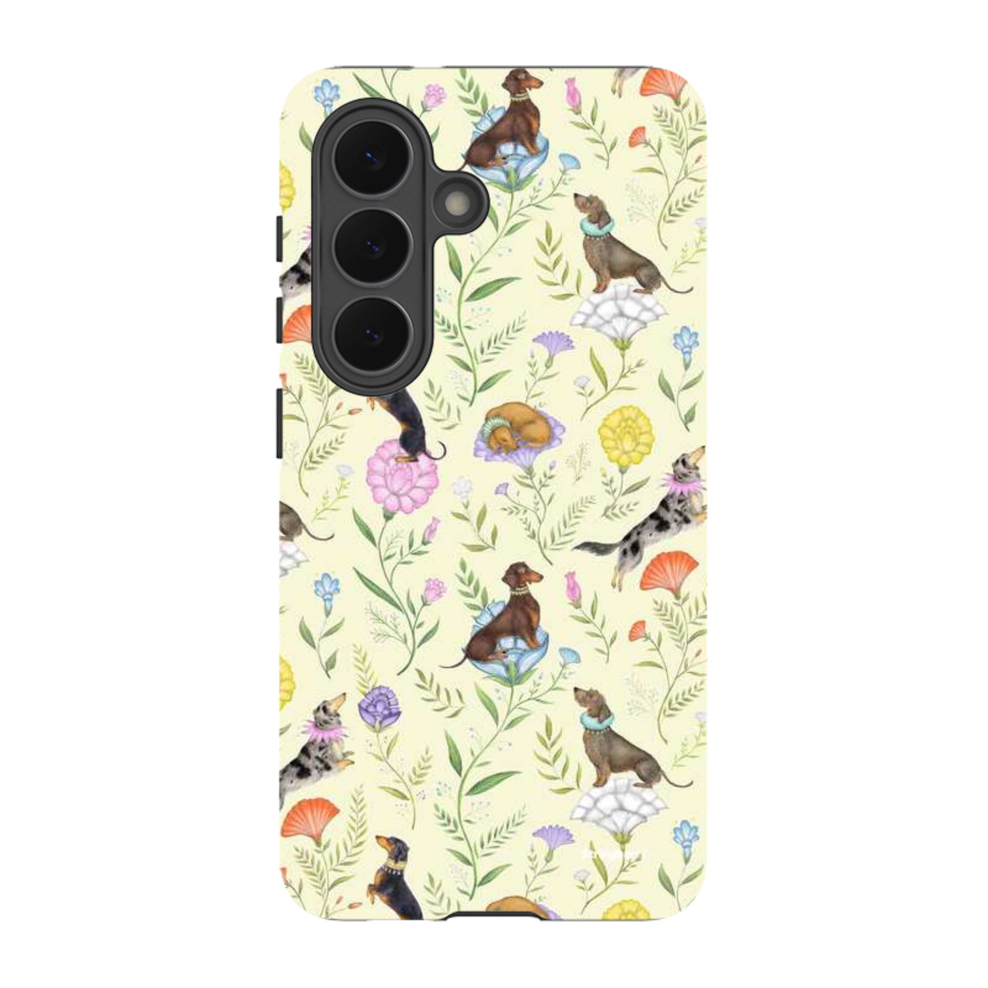 Samsung Tough Case - Doxy Day Afternoon Buttercream By Catherine Rowe