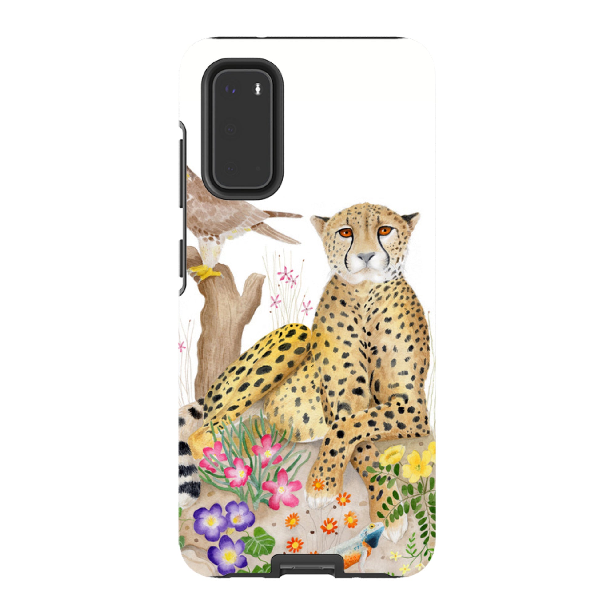 Samsung Tough Case - Botswana Cheetah By Bex Parkin