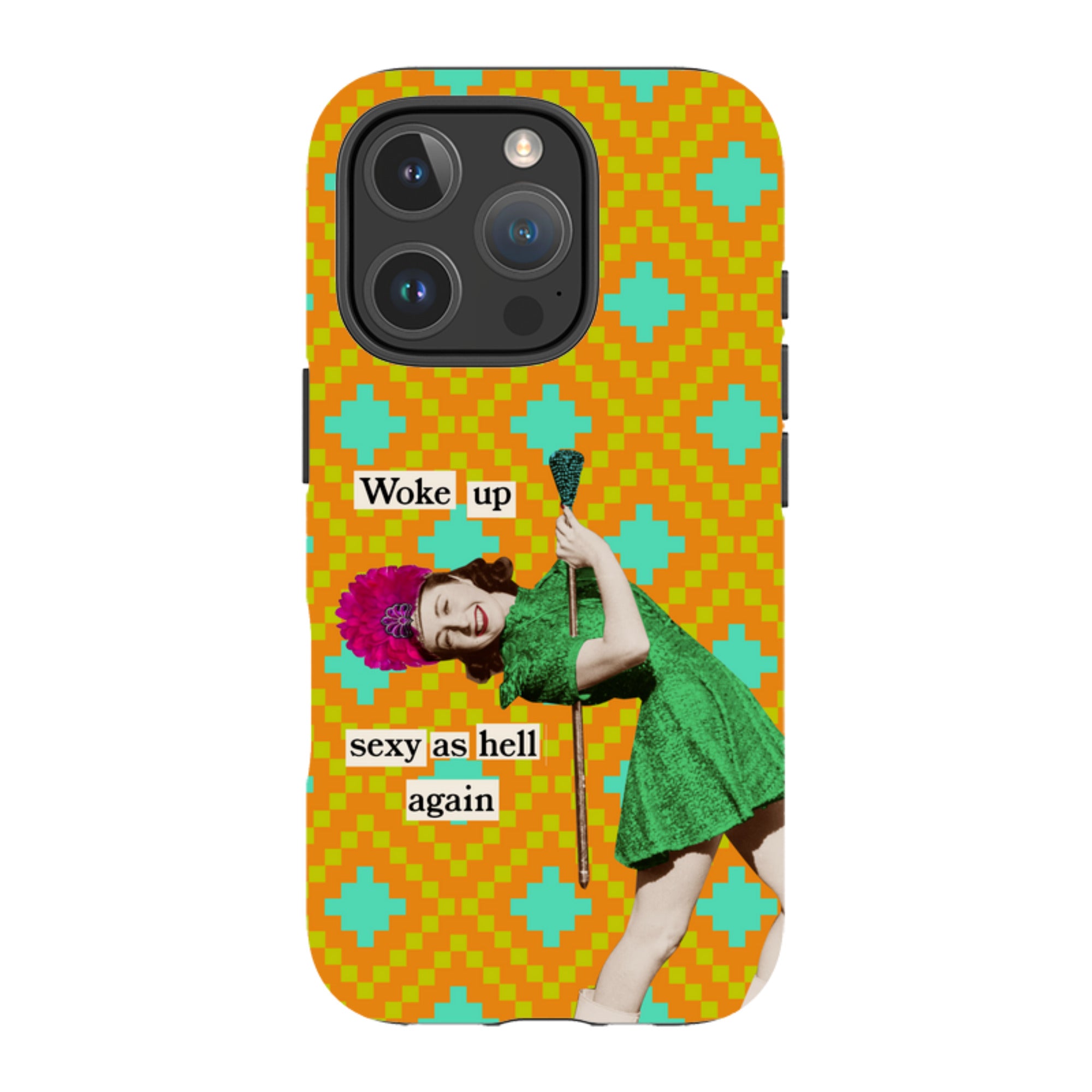 iPhone Tough Case - Woke Up By Clare Jordan