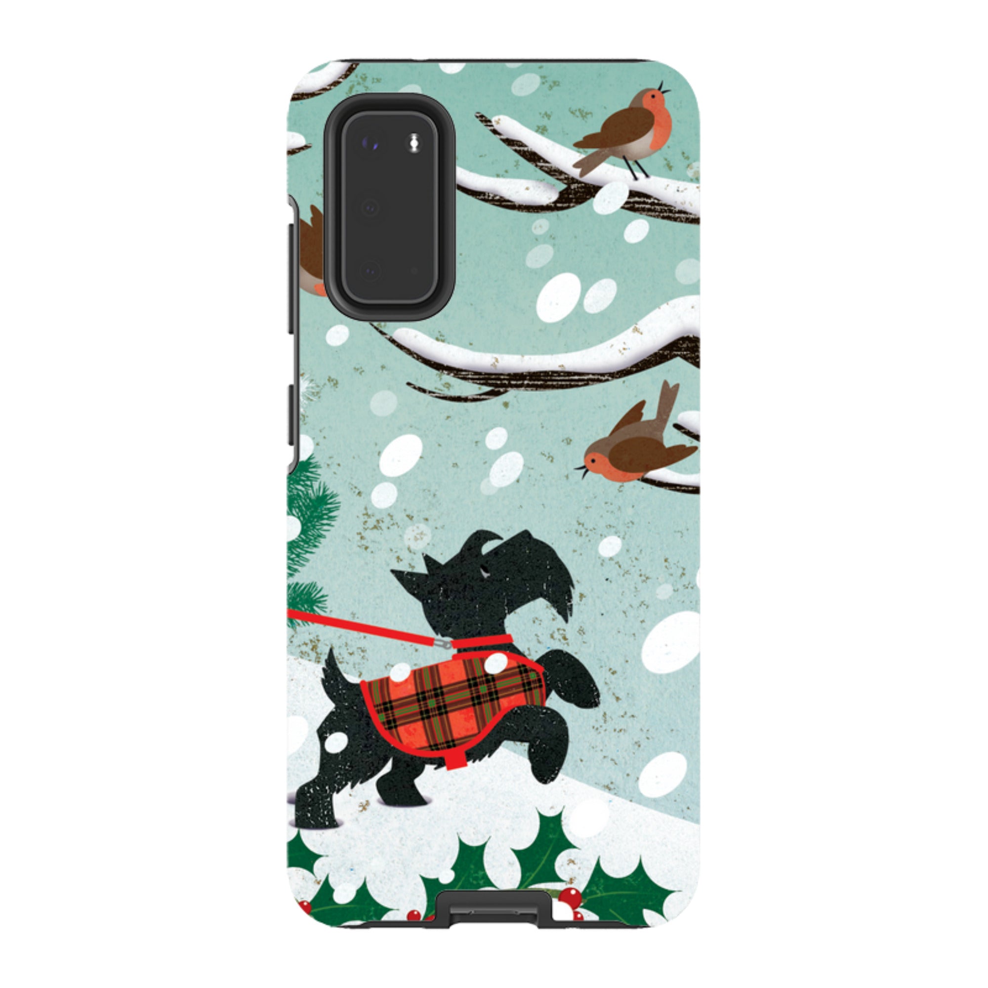 Samsung Tough Case - Scottie in Snow By Liane Payne