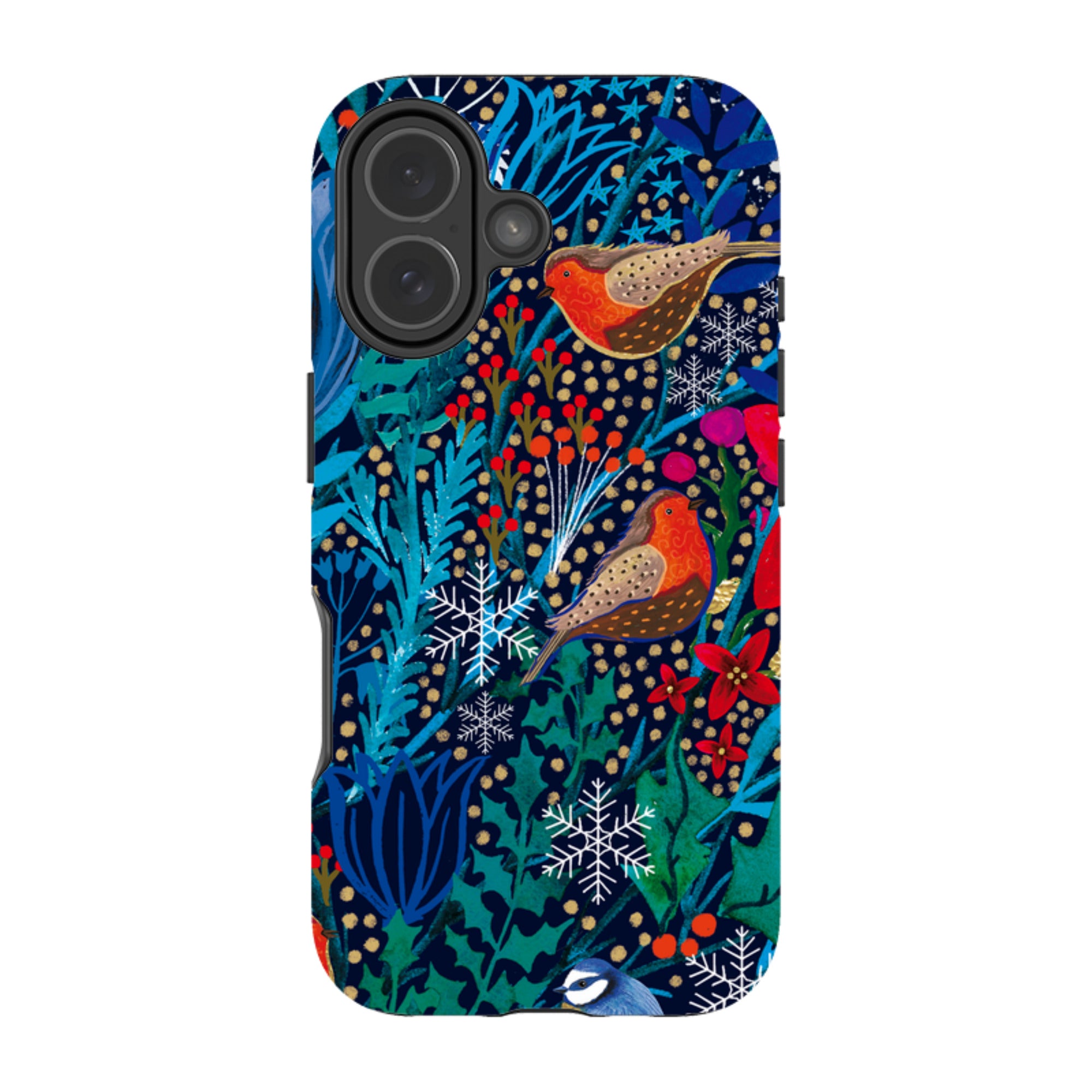 iPhone MagSafe Tough Case - Xmas Robin III By Emma Frances Grant
