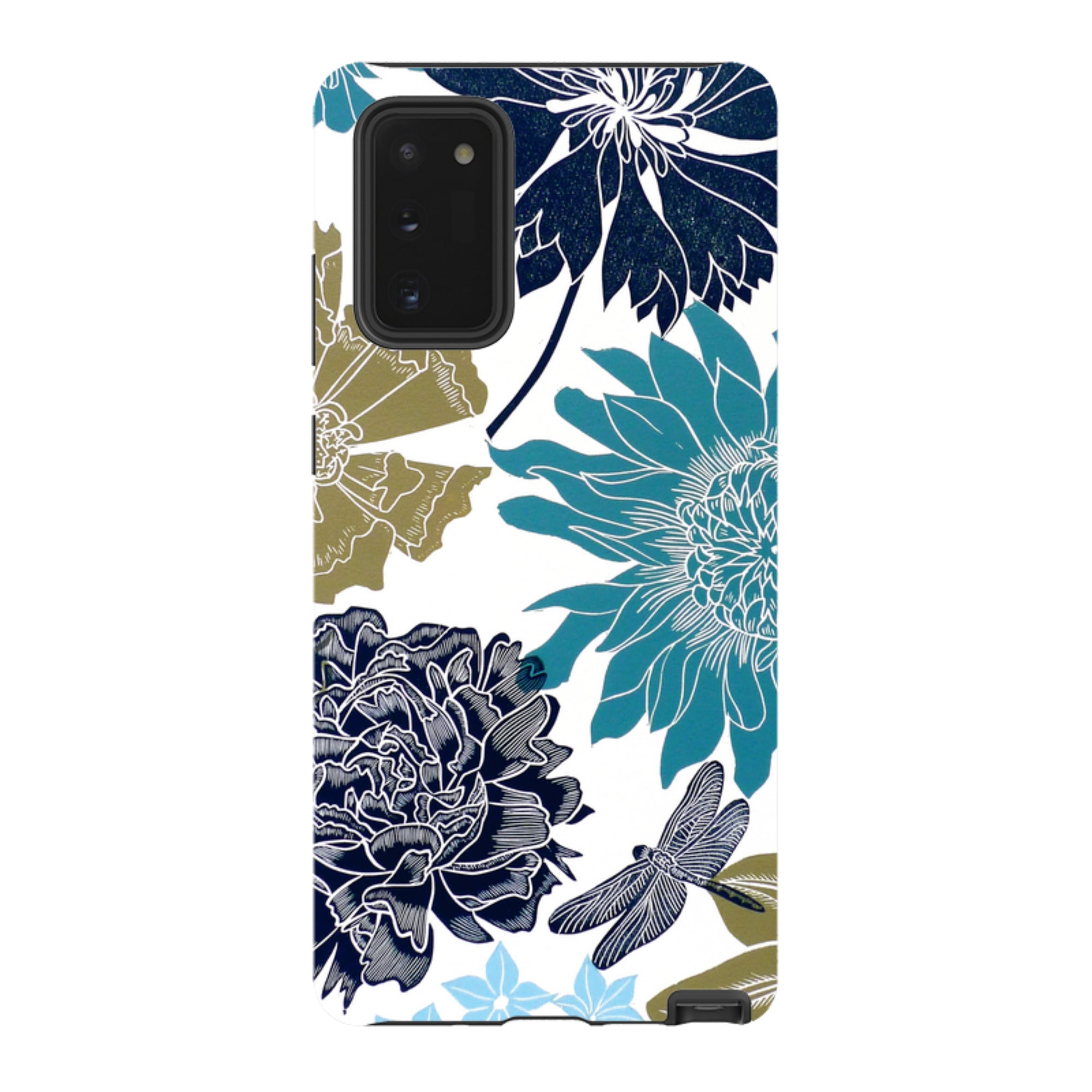 Samsung Tough Case - Cottage Garden Dragonfly By Kate Heiss