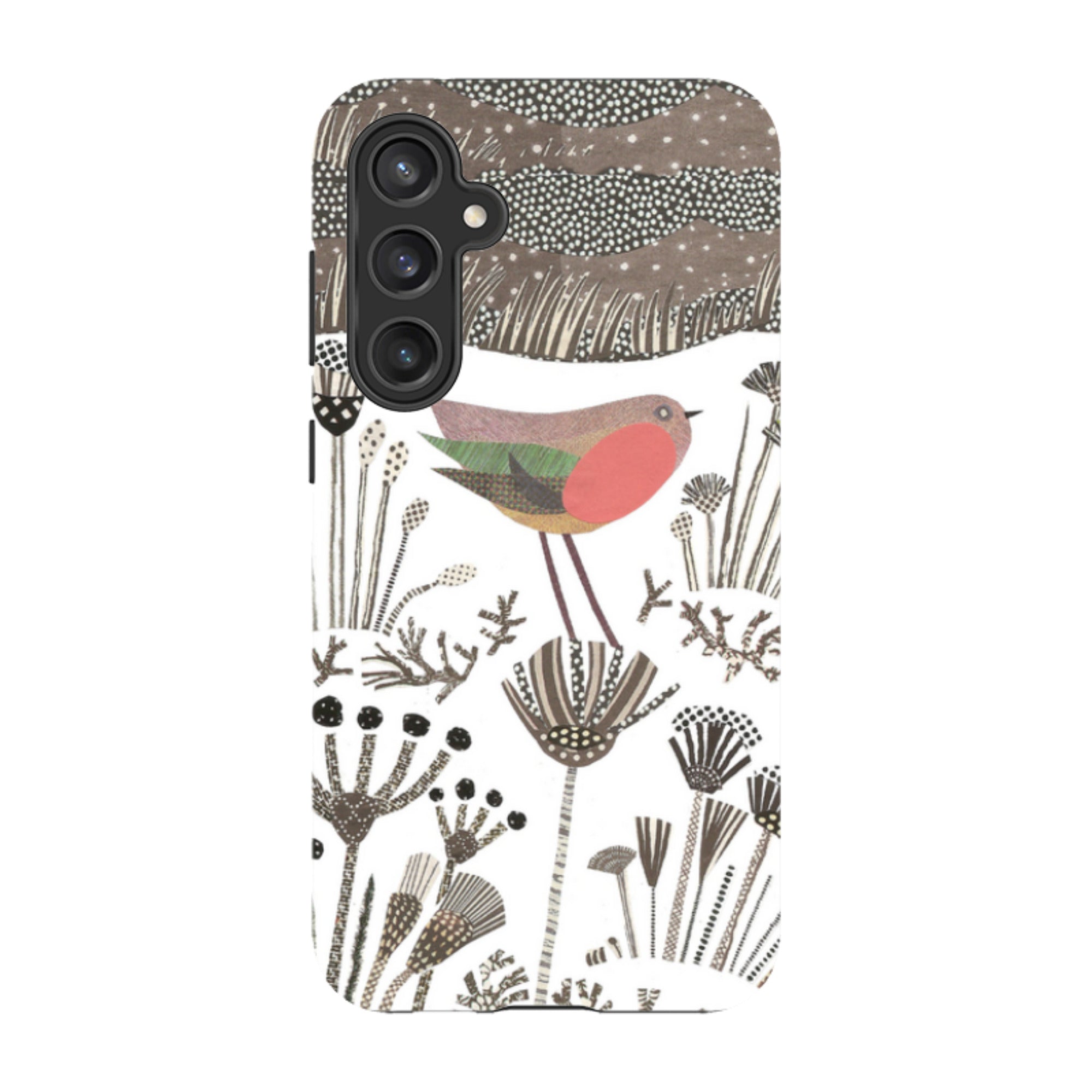 Samsung Tough Case - Robin in Snow By Jane Robbins