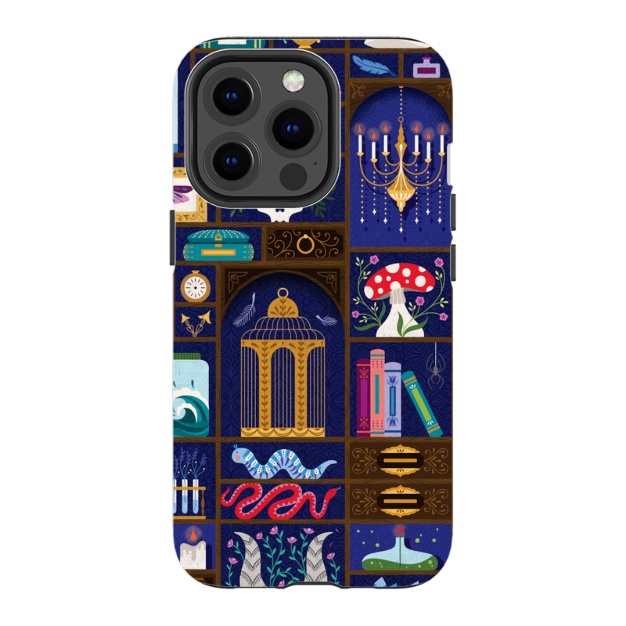 iPhone Tough Case - Cabinet Of Curiosities By Jenny Zemanek