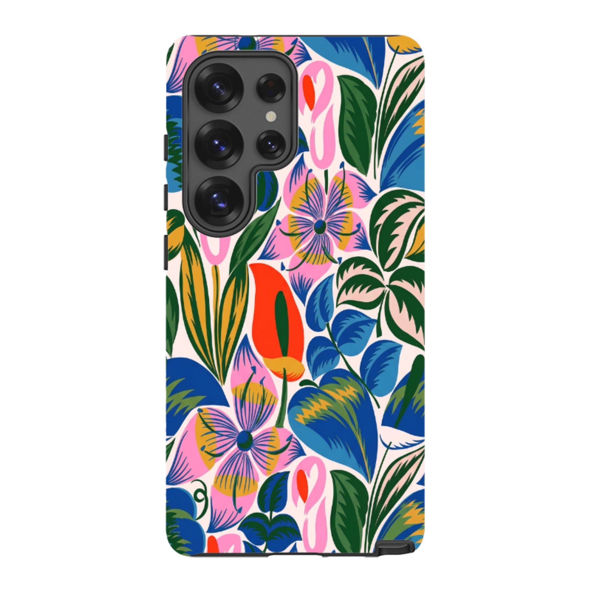 Samsung Tough Case - Retro Tropical Floral