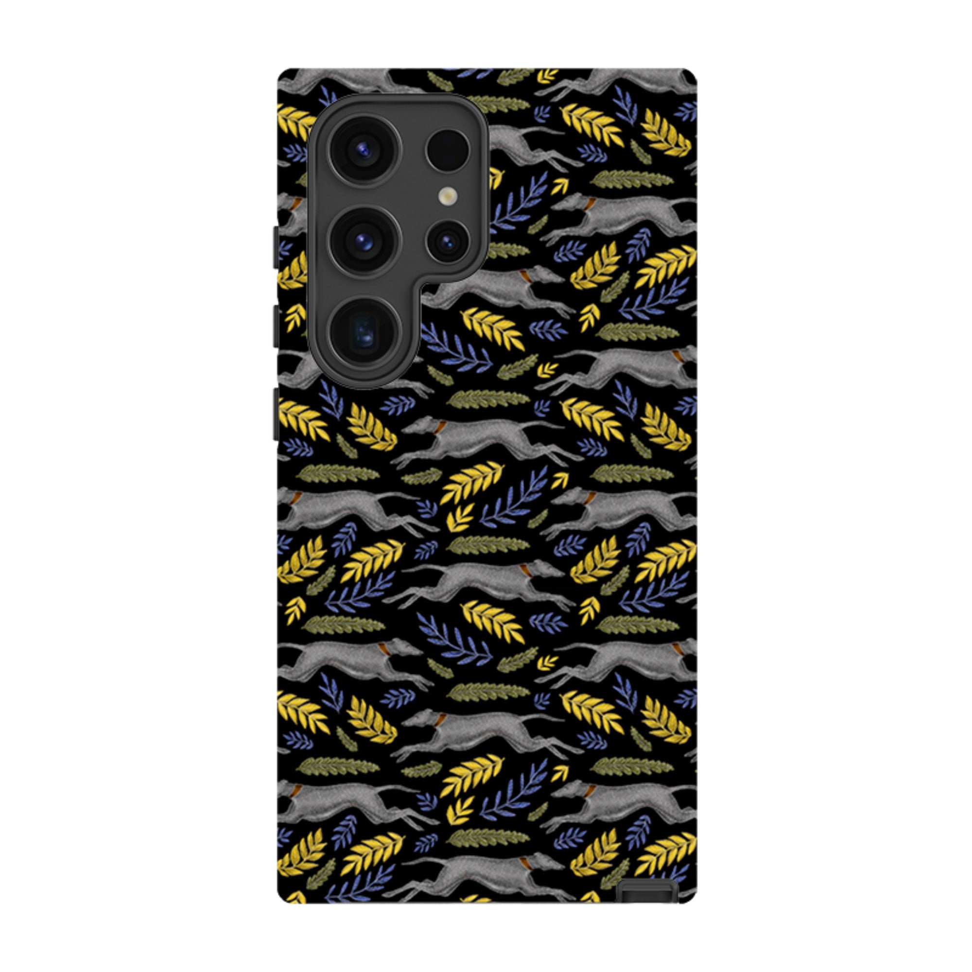 Samsung Tough Case - Greyhound Pattern By Catherine Rowe