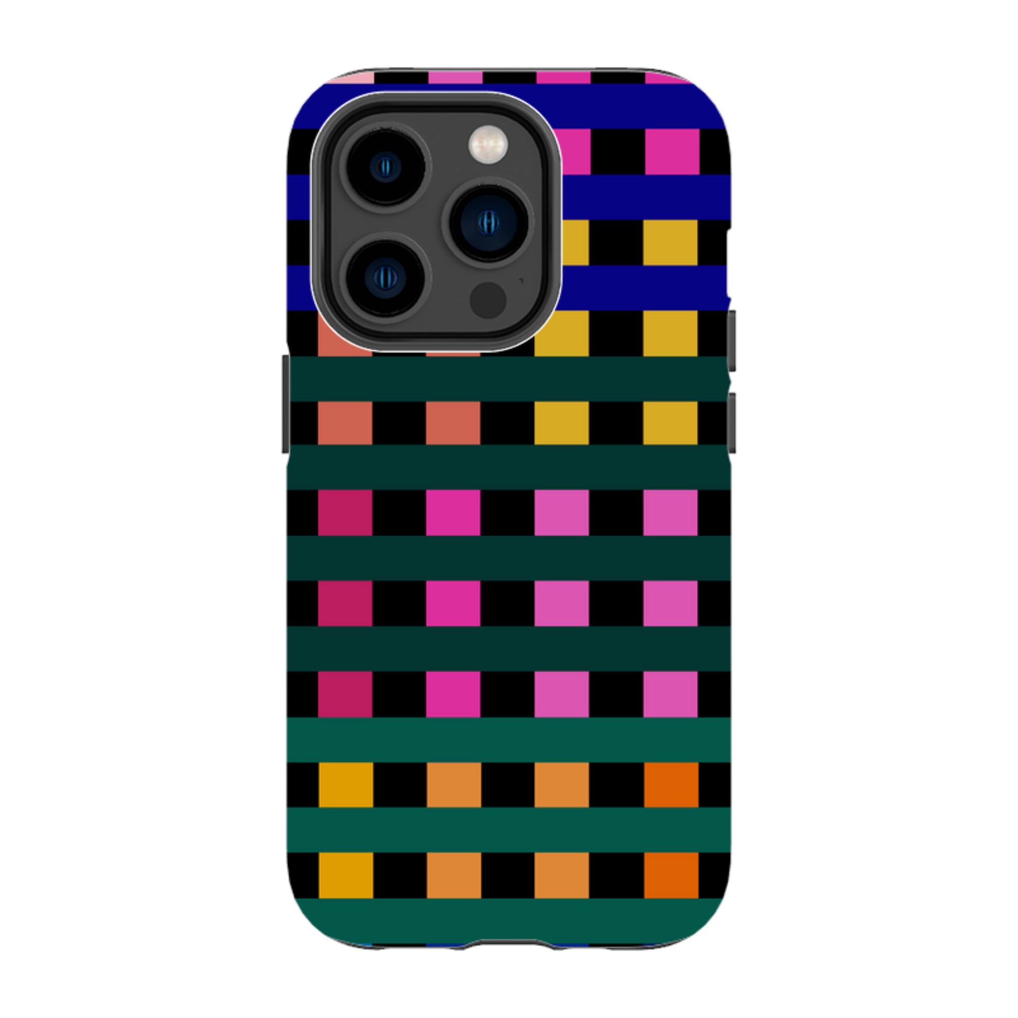 iPhone Tough Case - Newton Check By Kitty Joseph
