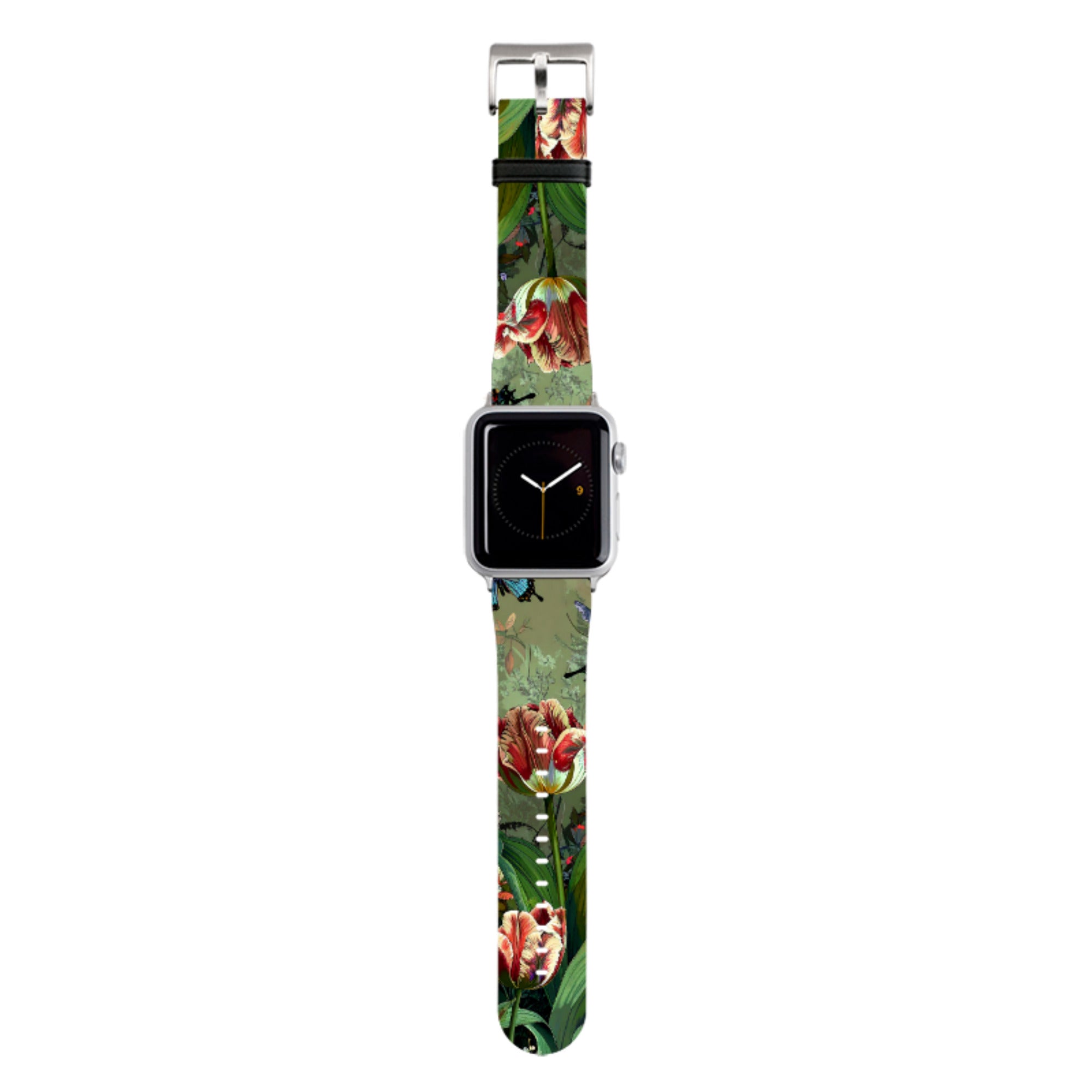 Green Vyne Butterflies Apple Watch Strap