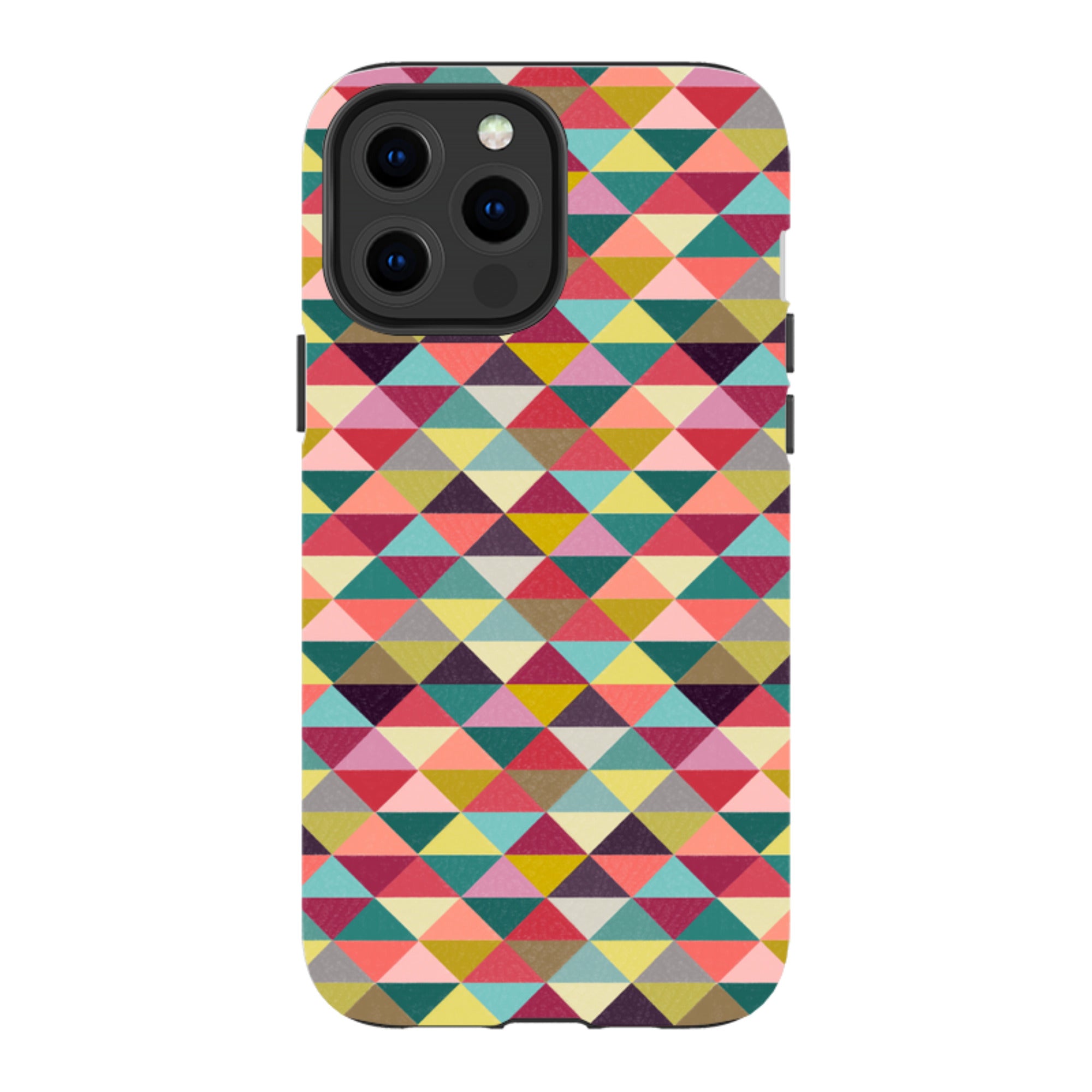 iPhone Tough Case - Triangle Geometric By Suzy Taylor