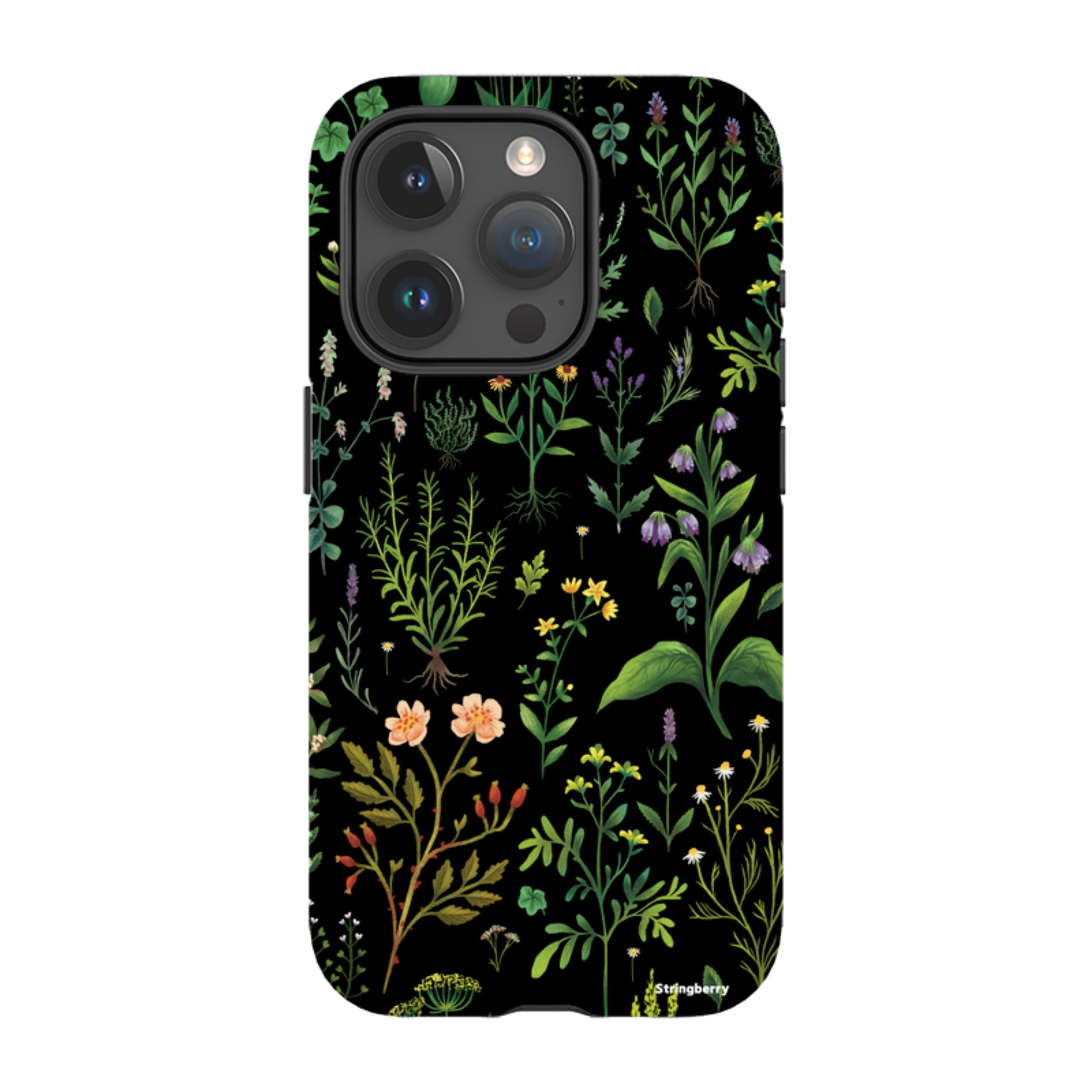 iPhone Tough Case - Medieval Herbal By Anna Stead