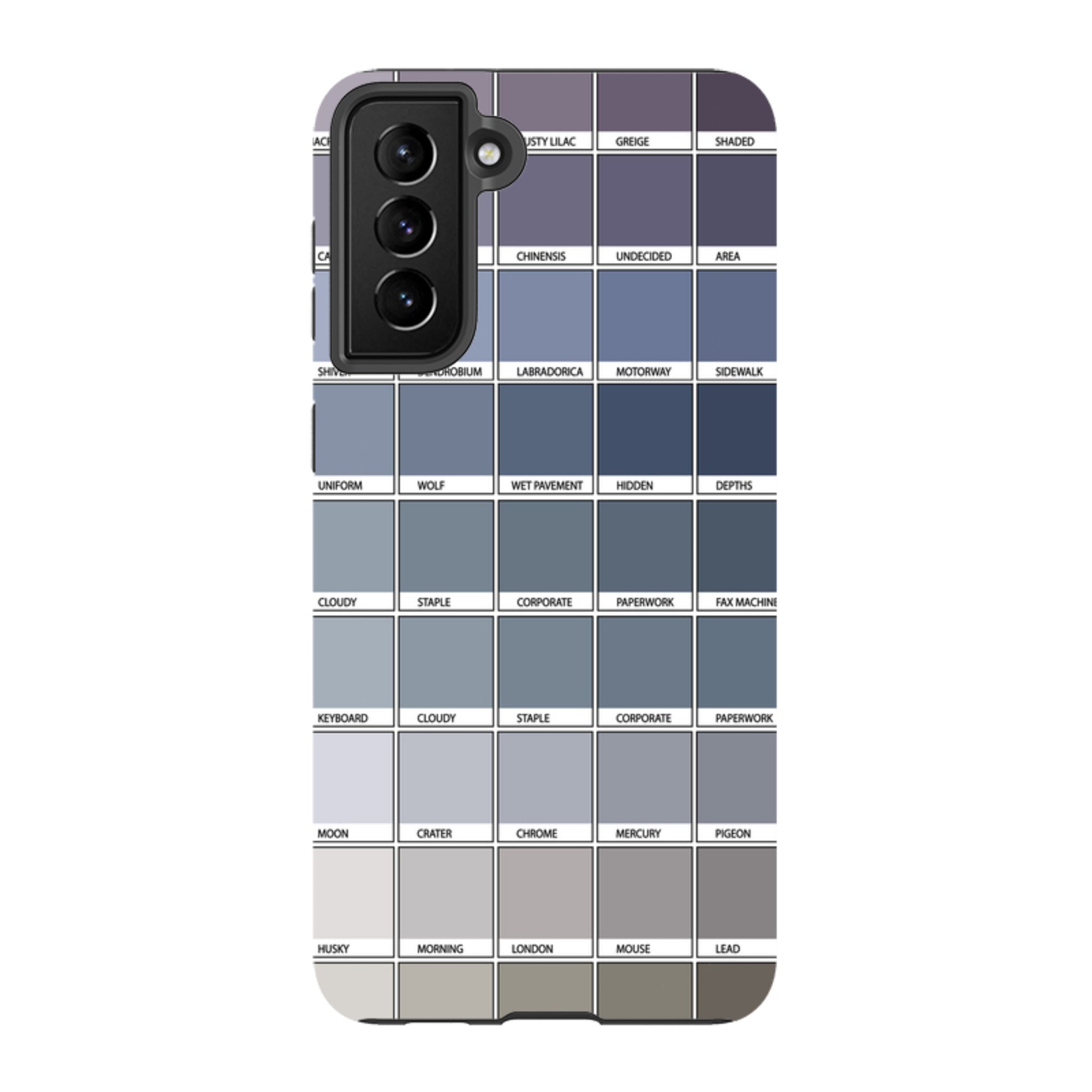 Samsung Tough Case - Grey Chromology By Kitty Joseph