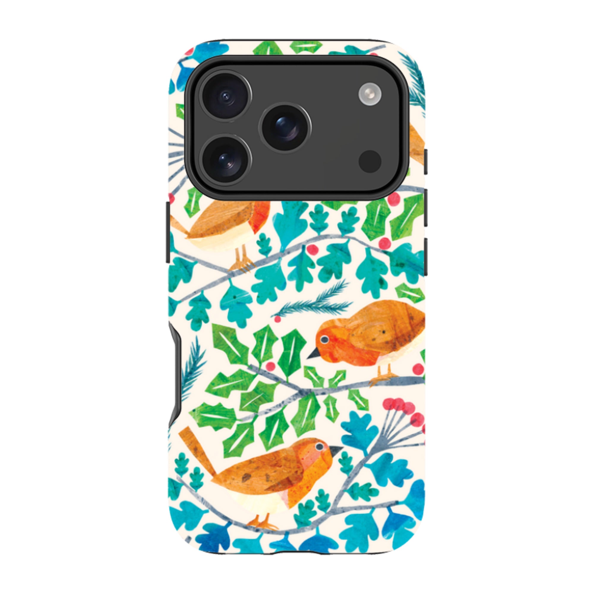 iPhone Tough Case - Robins By Tracey English