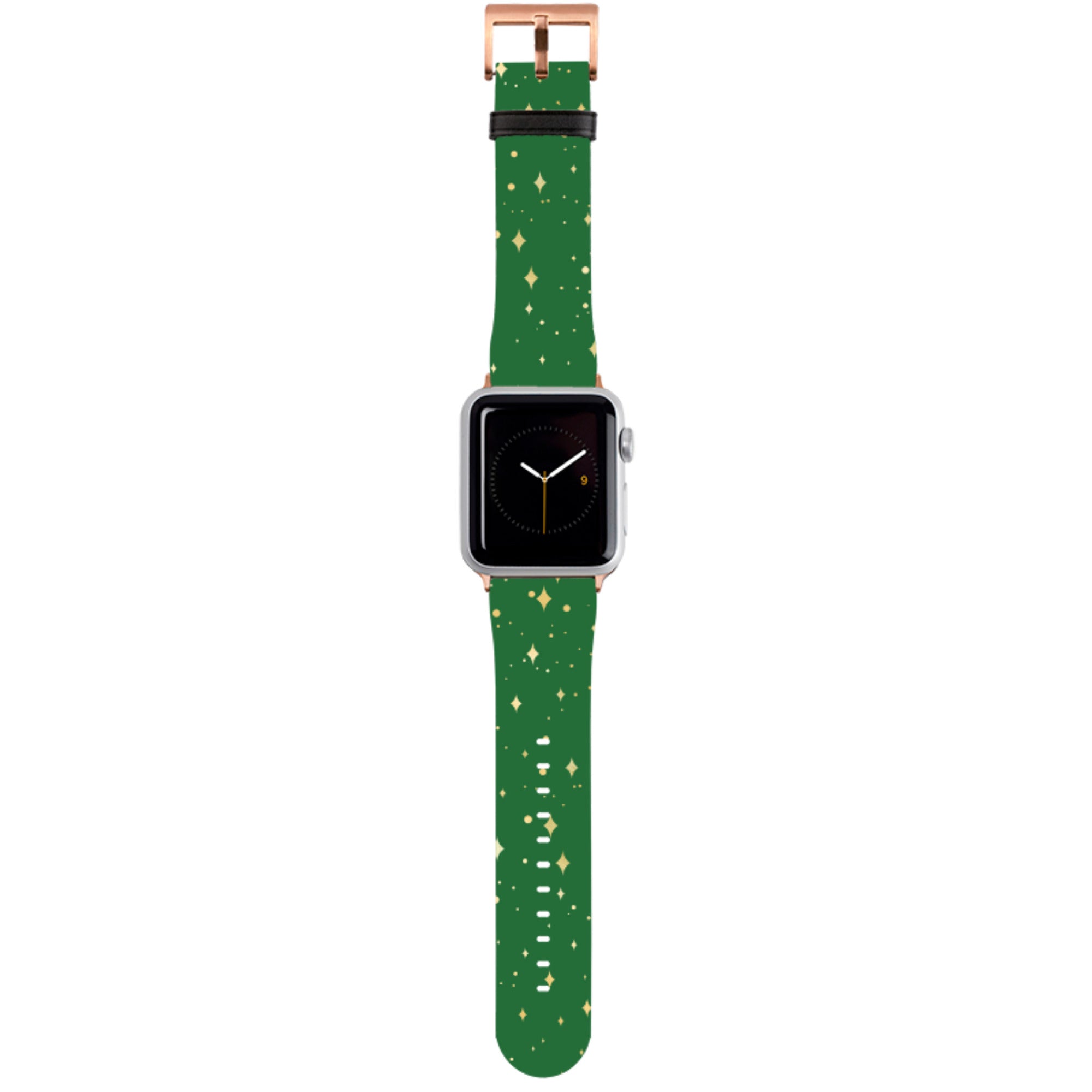Green Cosmos Apple Watch Strap