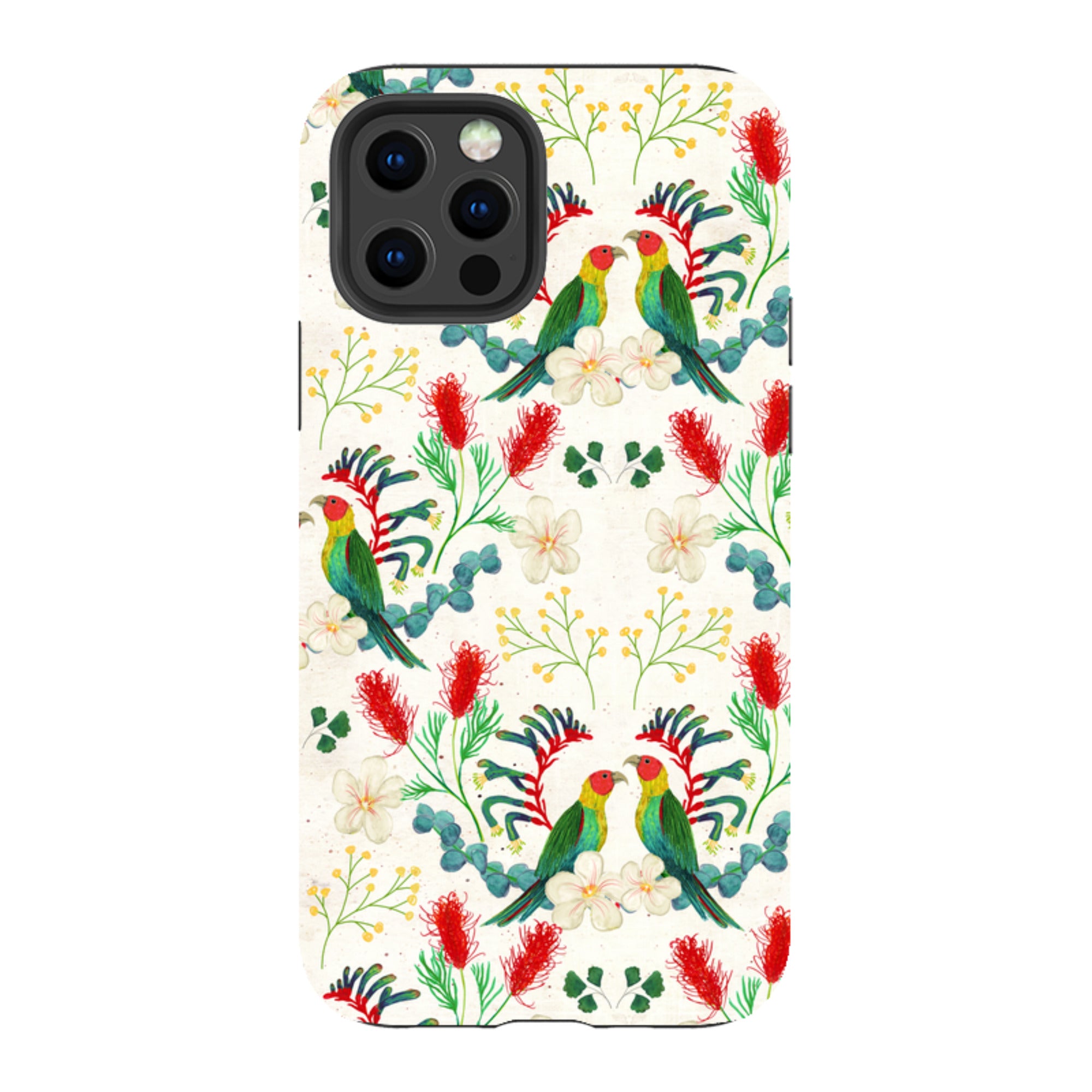 iPhone Tough Case - Rainbow Lorikeet By Katherine Quinn