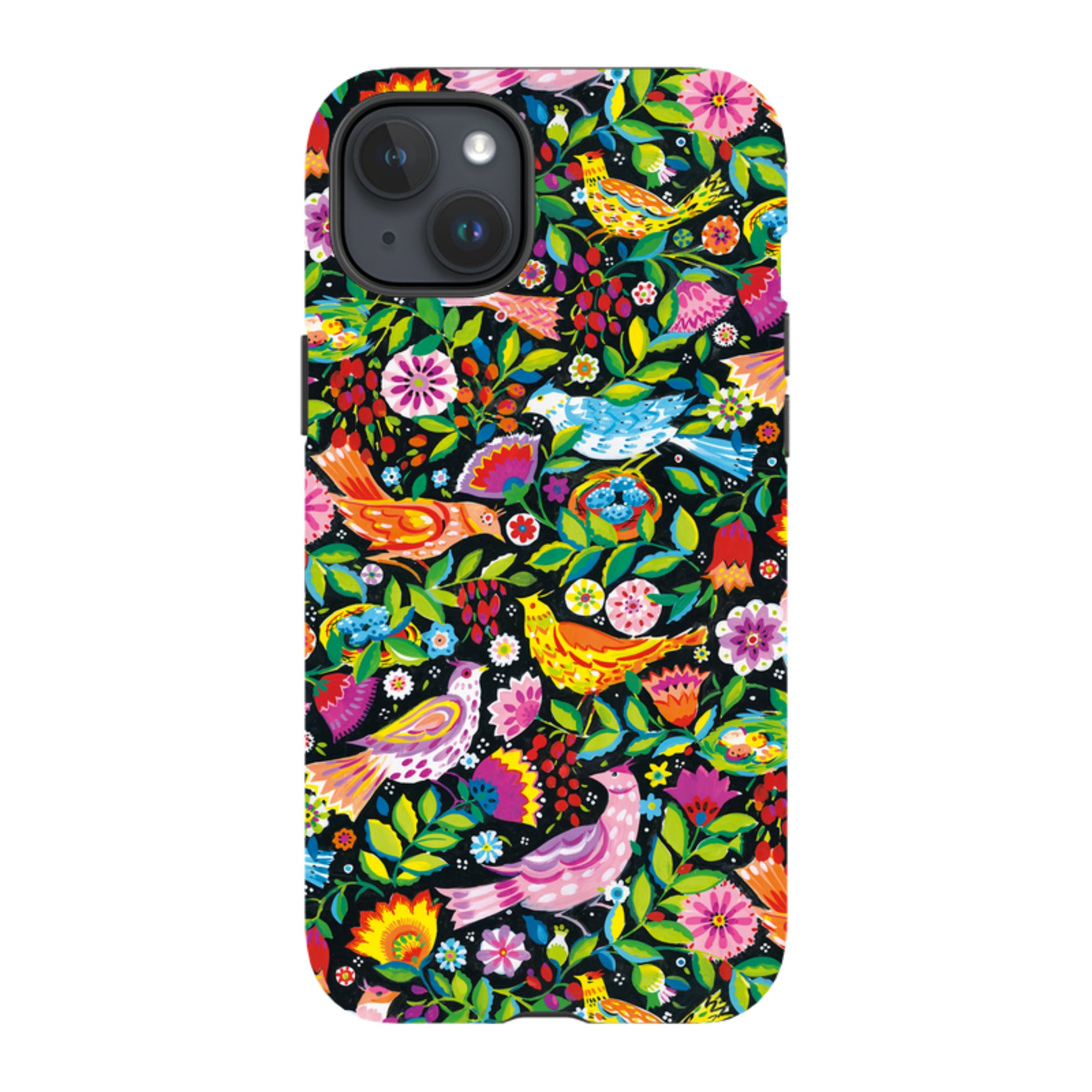 iPhone MagSafe Tough Case -  Folk Birds By Sarah Campbell